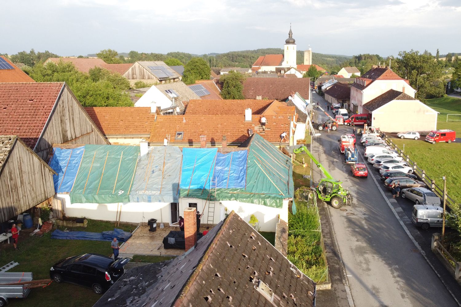 Große Schäden: So wütete das Hagelunwetter in Waldkirchen