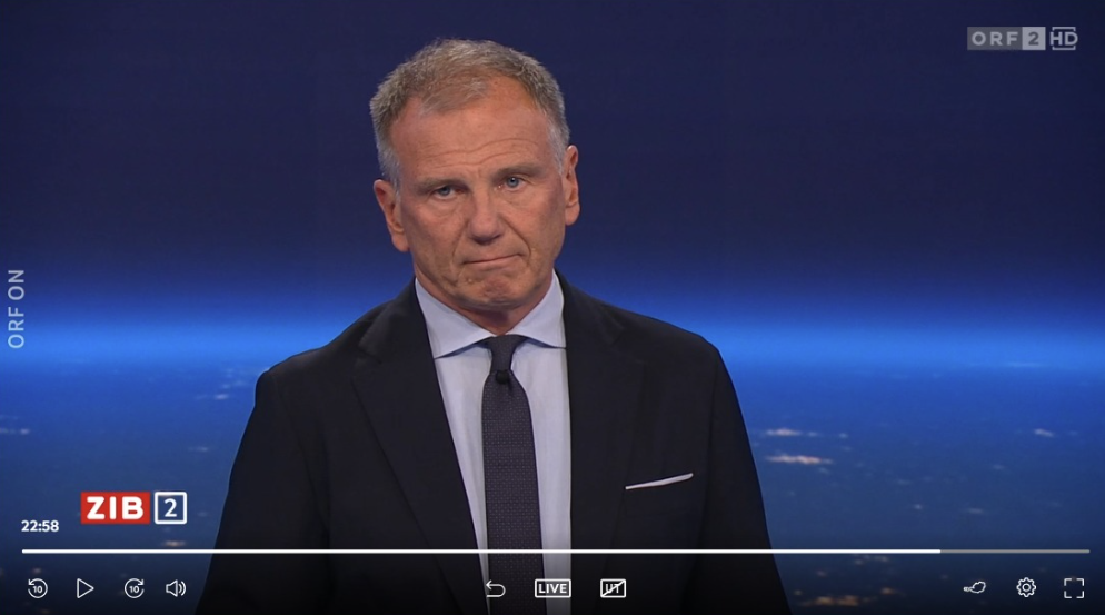 Von Pannen geplagt: ORF-Moderator Armin Wolf.
