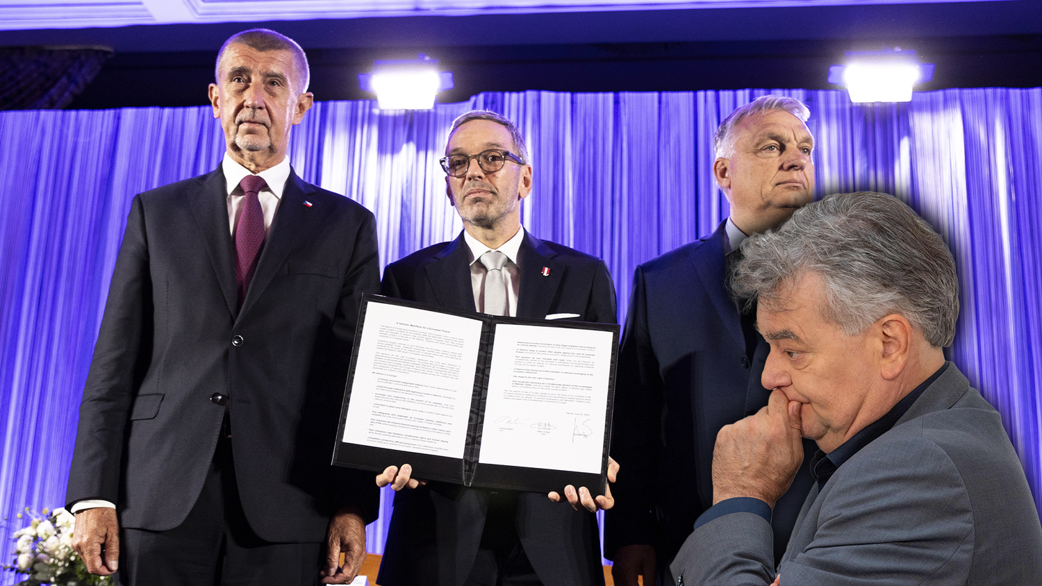 Grüne-Chef Werner Kogler kritisiert die neue EU-Fraktion von Herbert Kickl scharf.