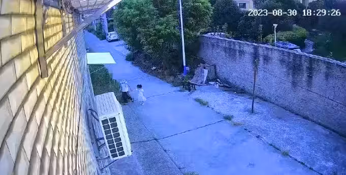 Kameras zeigen, wie ein zwölfjähriger Bub sein Opfer (4) wegführt, bevor er es ermordete.