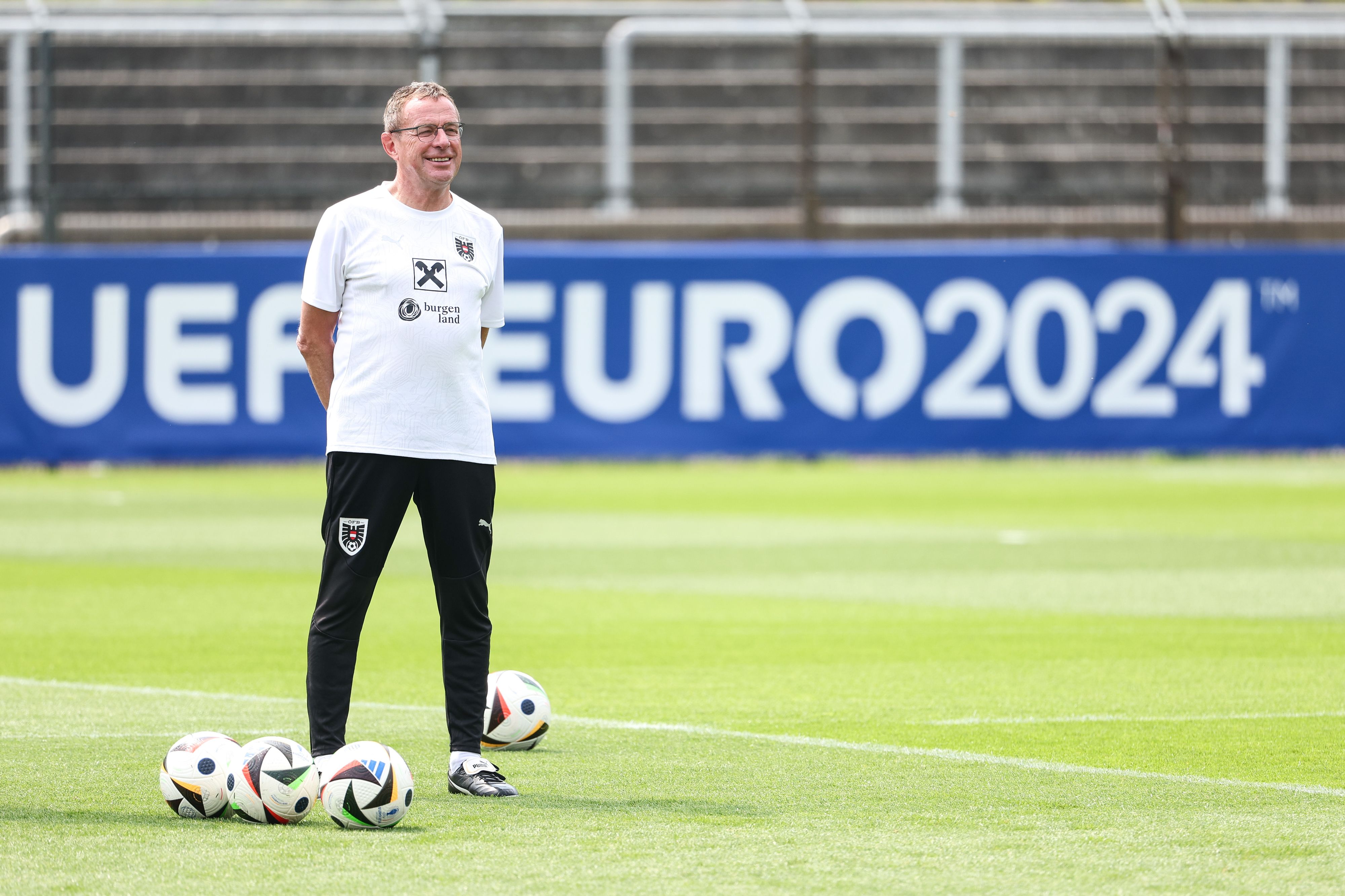 Ralf Rangnick spielt am Dienstag mit dem ÖFB-Team im EM-Achtelfinale in Leipzig gegen die Türkei.