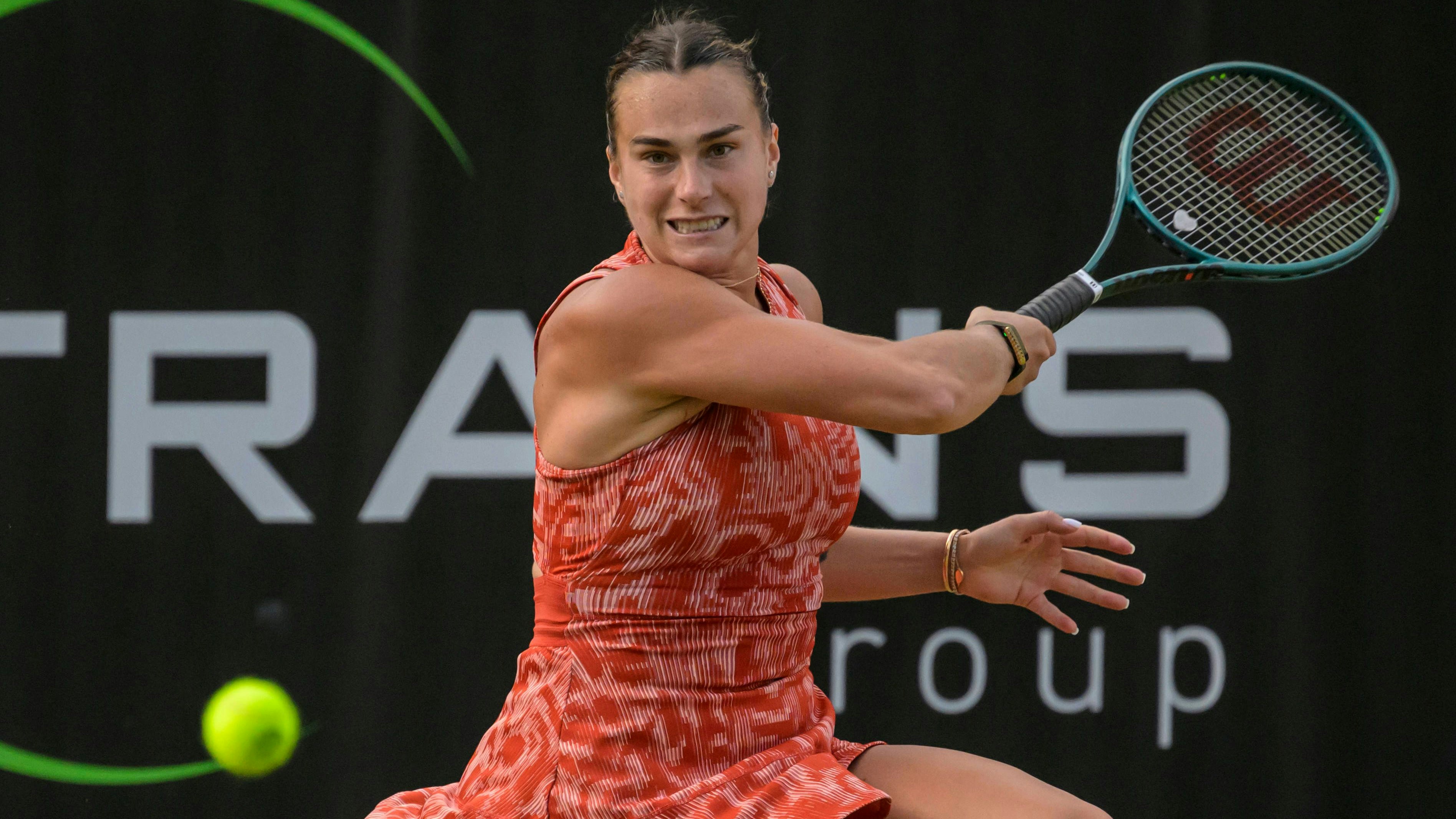 Aryna Sabalenka muss wegen einer Schulterverletzung passen.
