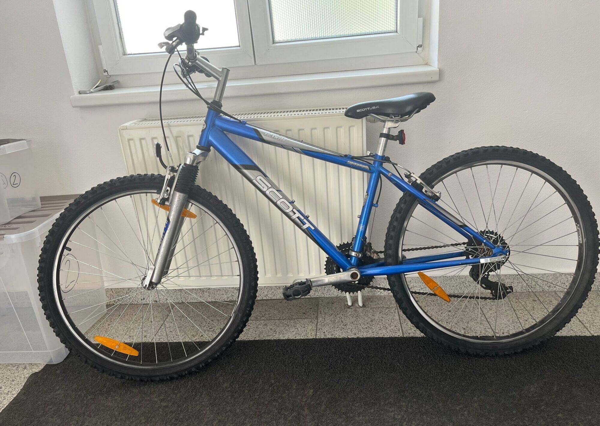 Das gestohlene Fahrrad tauchte schnell wieder auf.