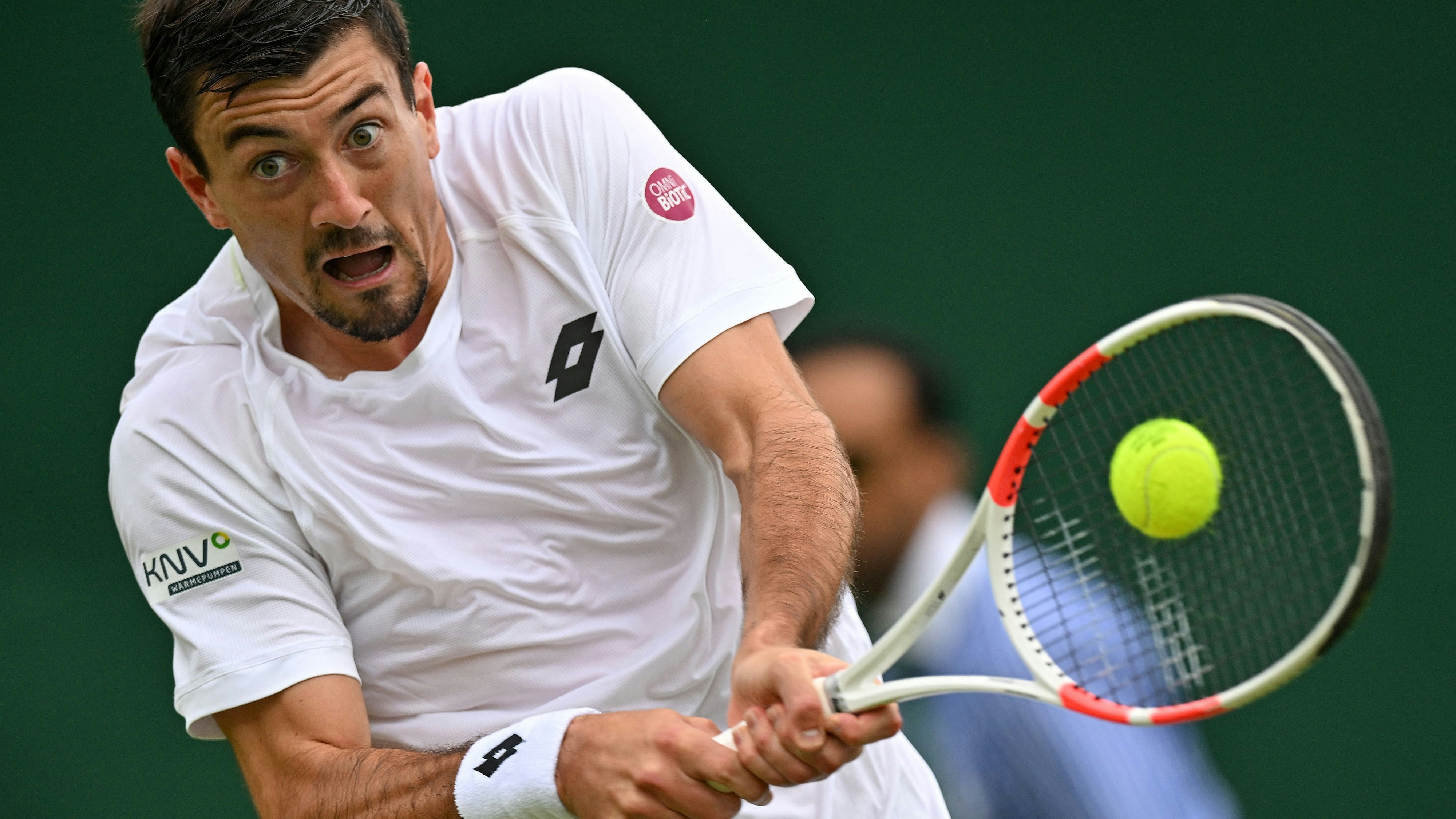 Sebastian Ofner scheidet in Wimbledon aus.