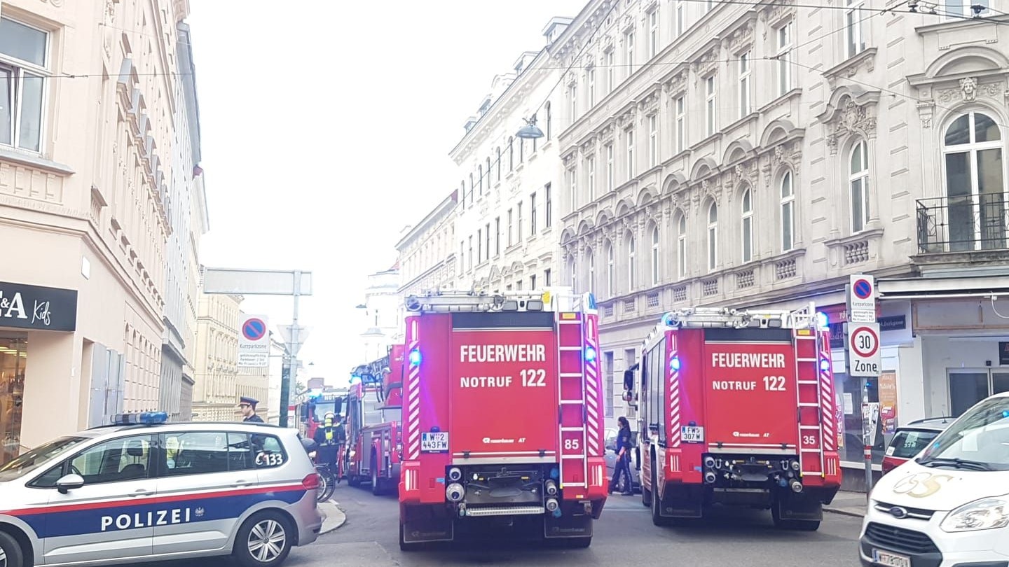 Feuerwehreinsatz am Montagmorgen in der Gurkgasse (Wien-Penzing)