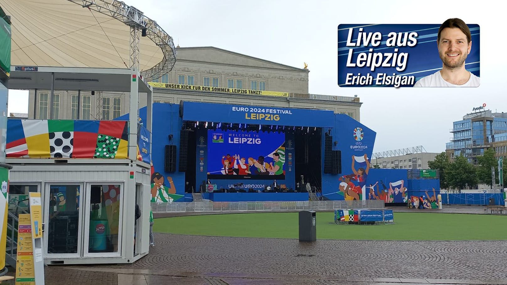 10.000 Österreicher machen heute in Leipzig Stimmung