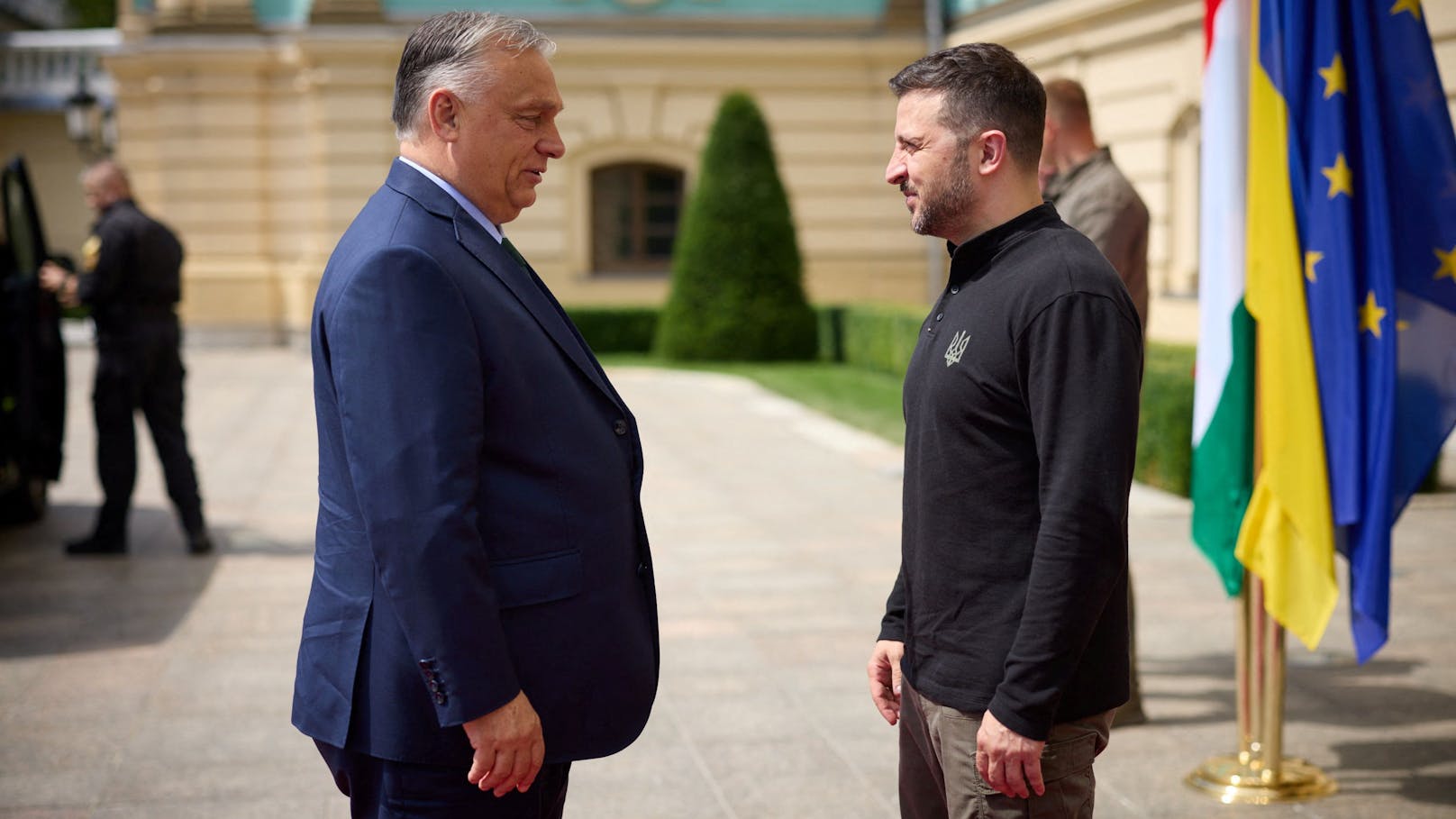 Orbans erster Besuch in Kiew seit Kriegsbeginn