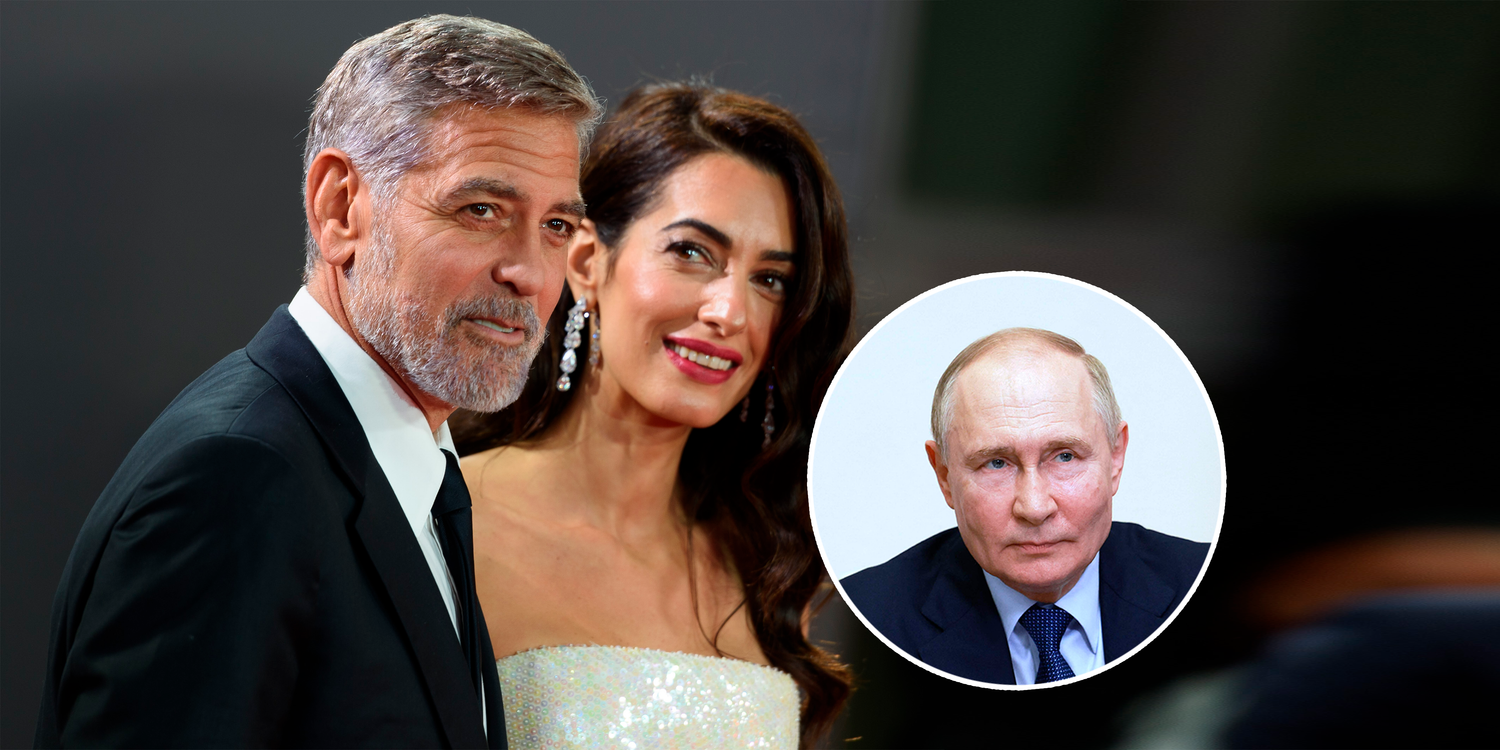 Die Clooneys legen sich mit Putin an.