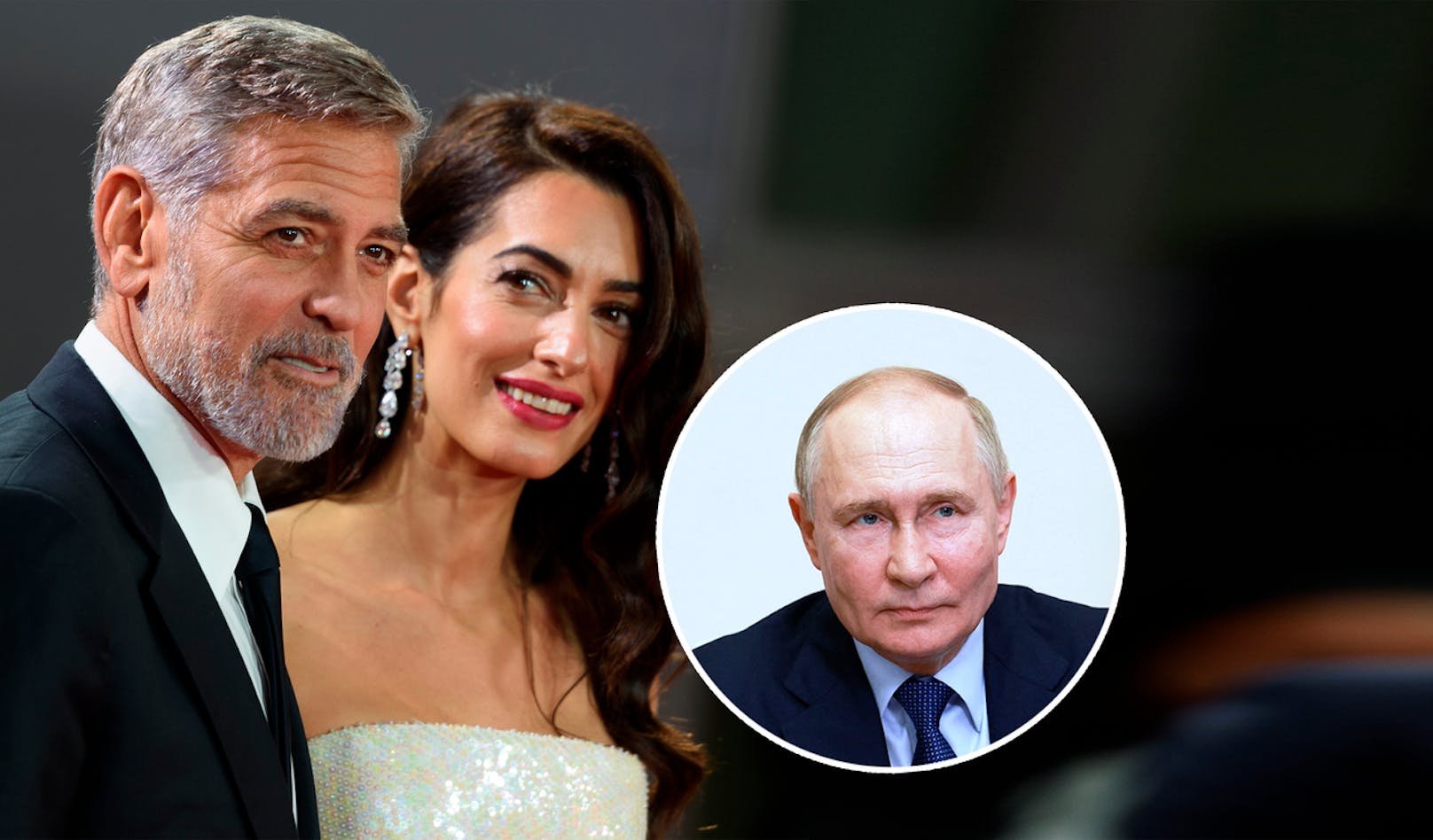 Clooneys verklagen Putin – in Österreich