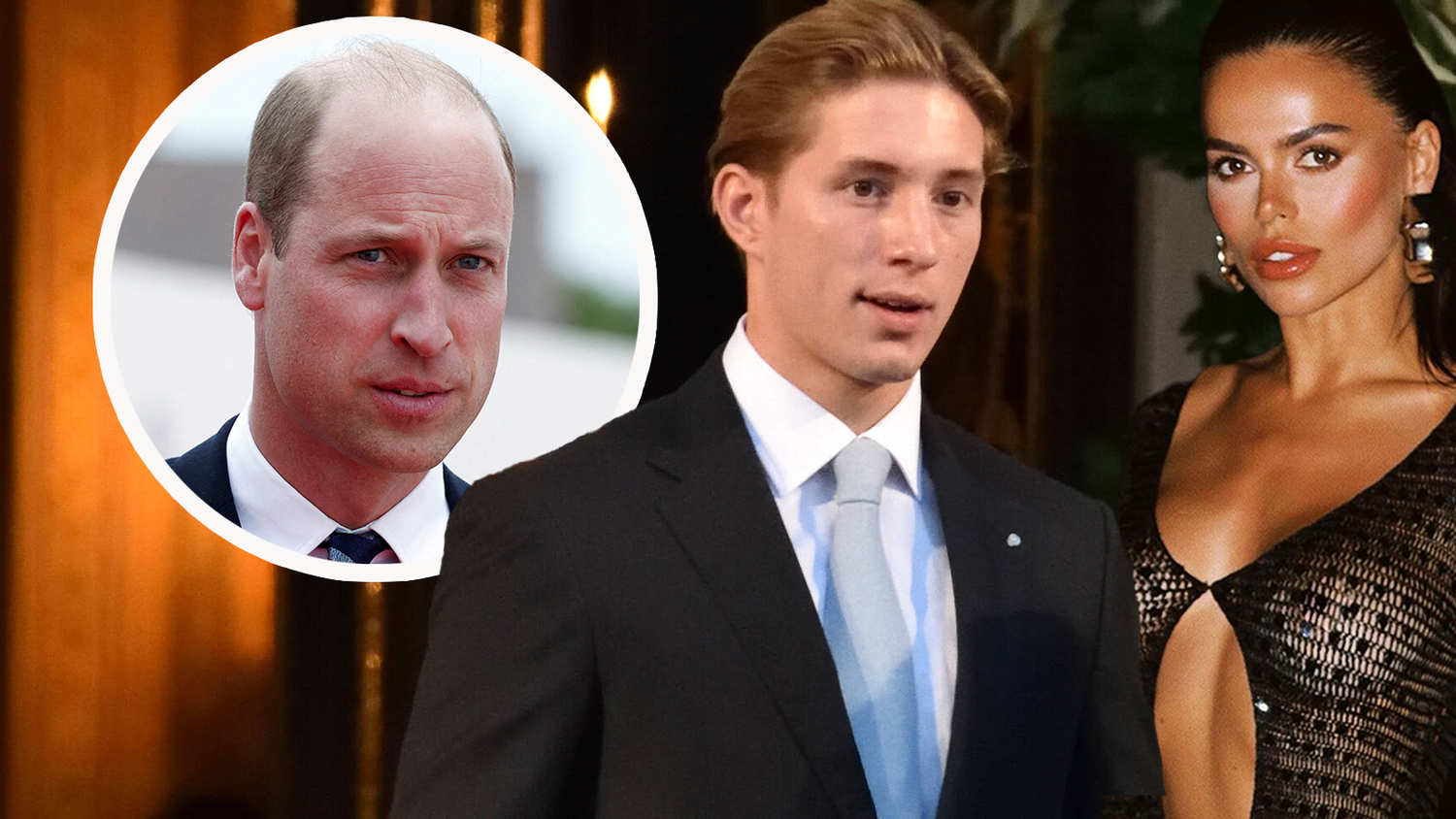 Was wird wohl der Patenonkel zu diesem schnellen Damenwechsel sagen?