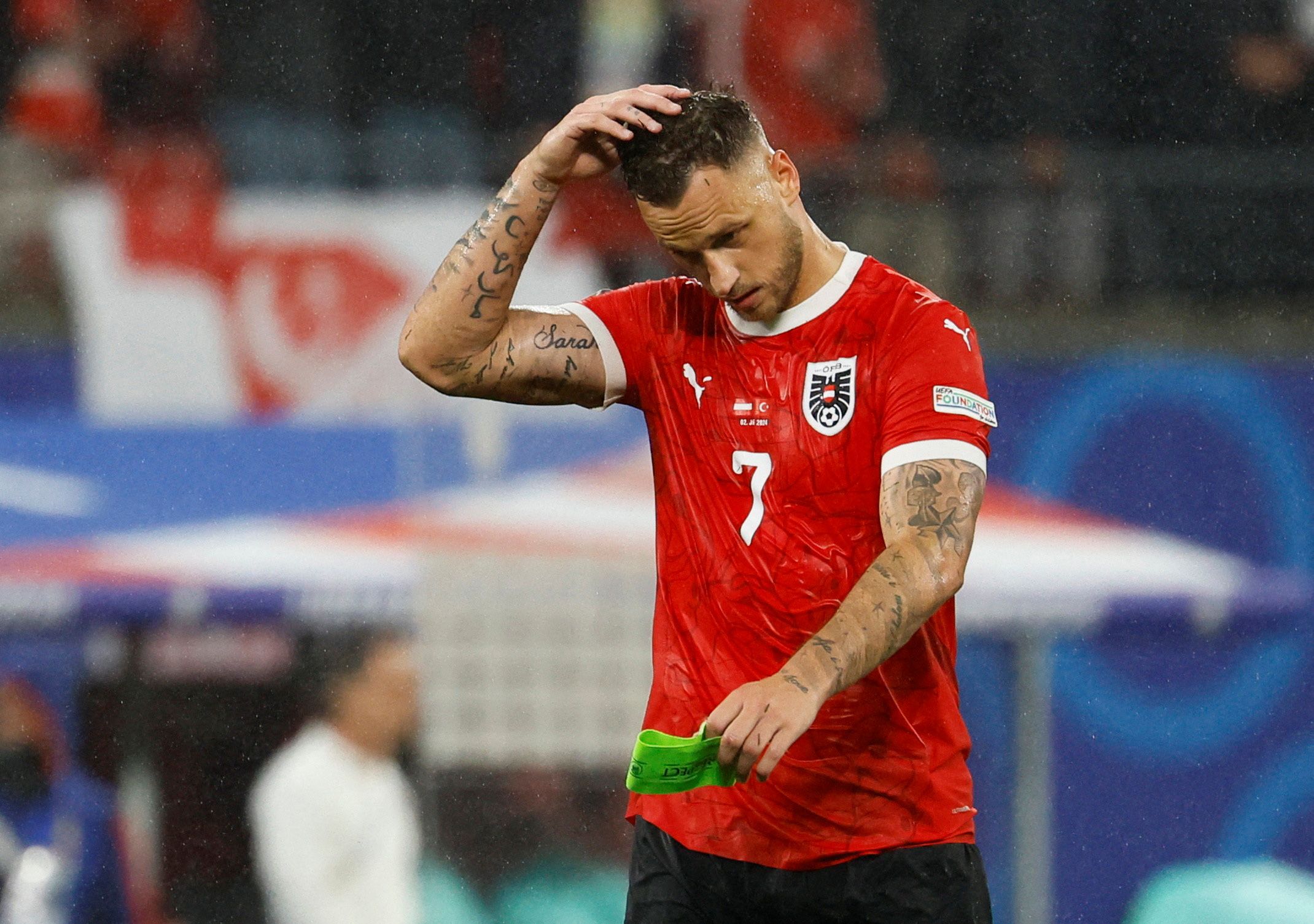Marko Arnautovic wird vielleicht nie mehr für Österreich auflaufen.