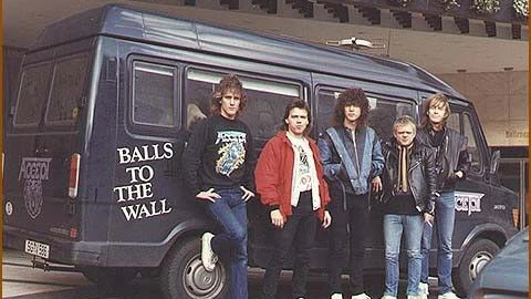 <strong>Accept</strong> in den 1980er-Jahren mit Frontmann <strong>Udo Dirkschneider</strong>