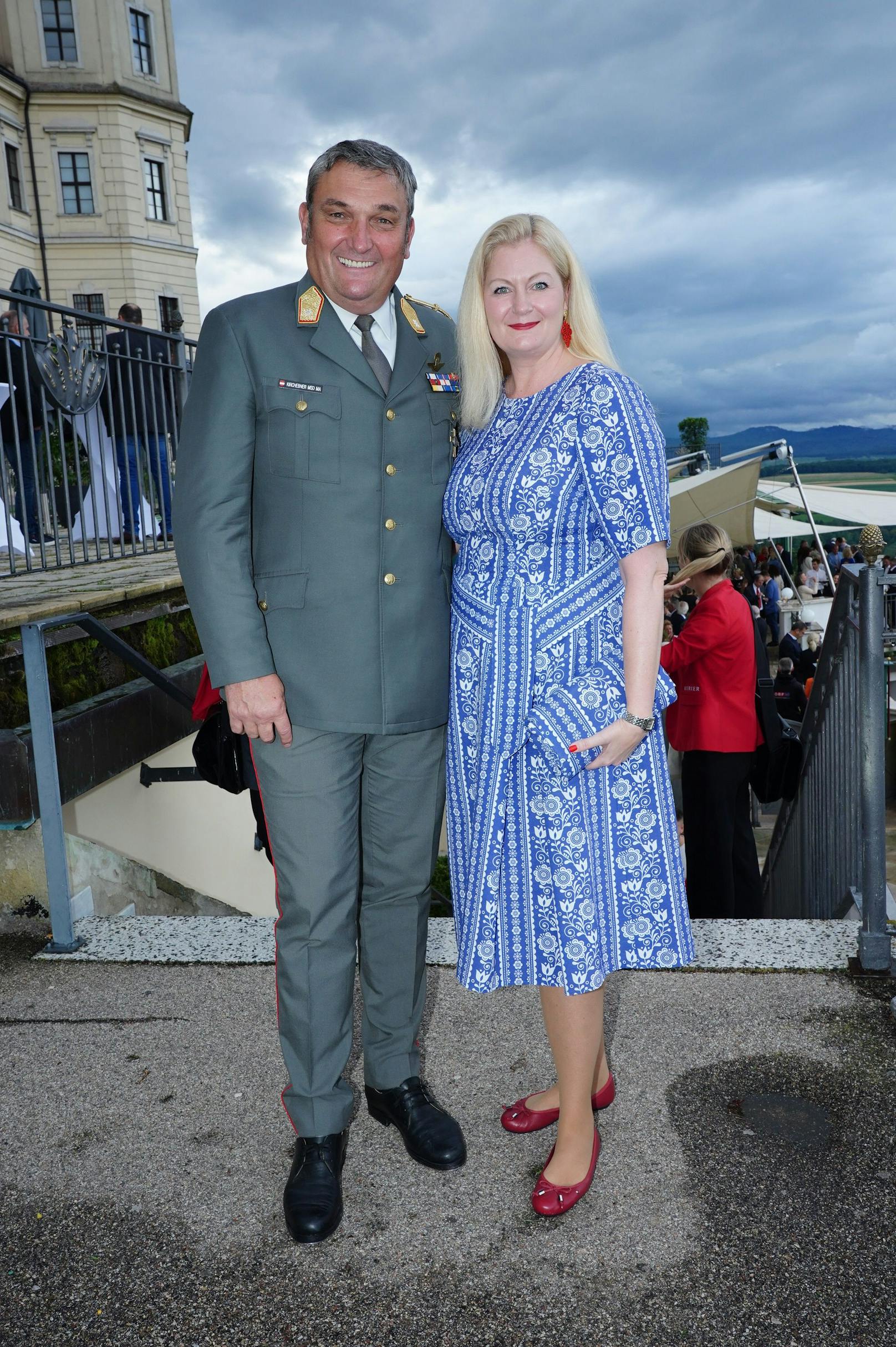 Manuela Kirchebner-Wieland mit Ehemann Stefan Kirchebner