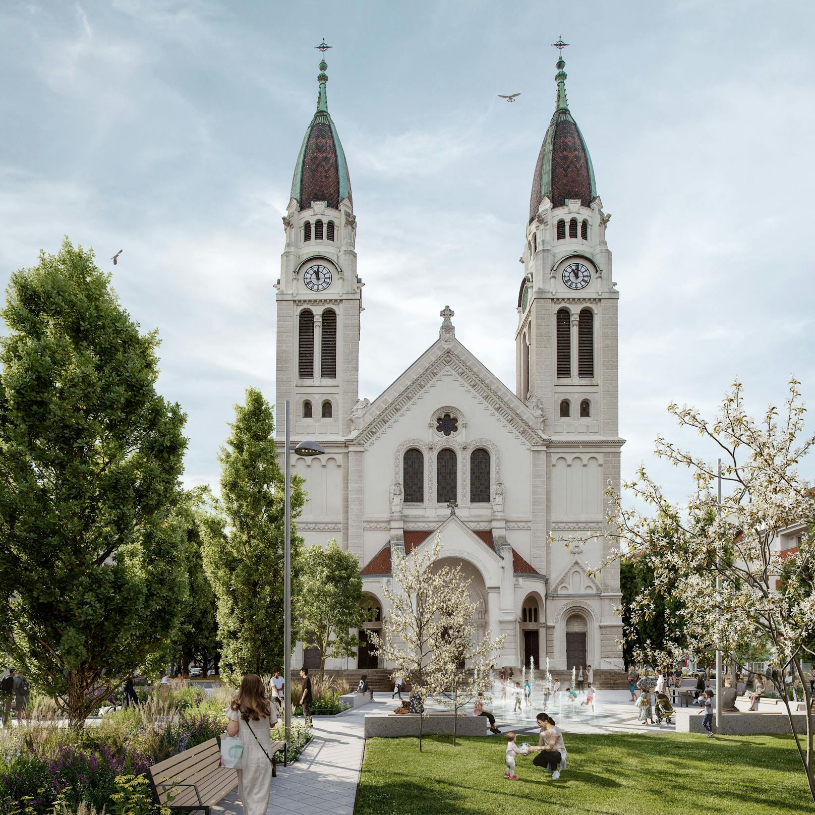 So soll der Enkplatz zukünftig aussehen.