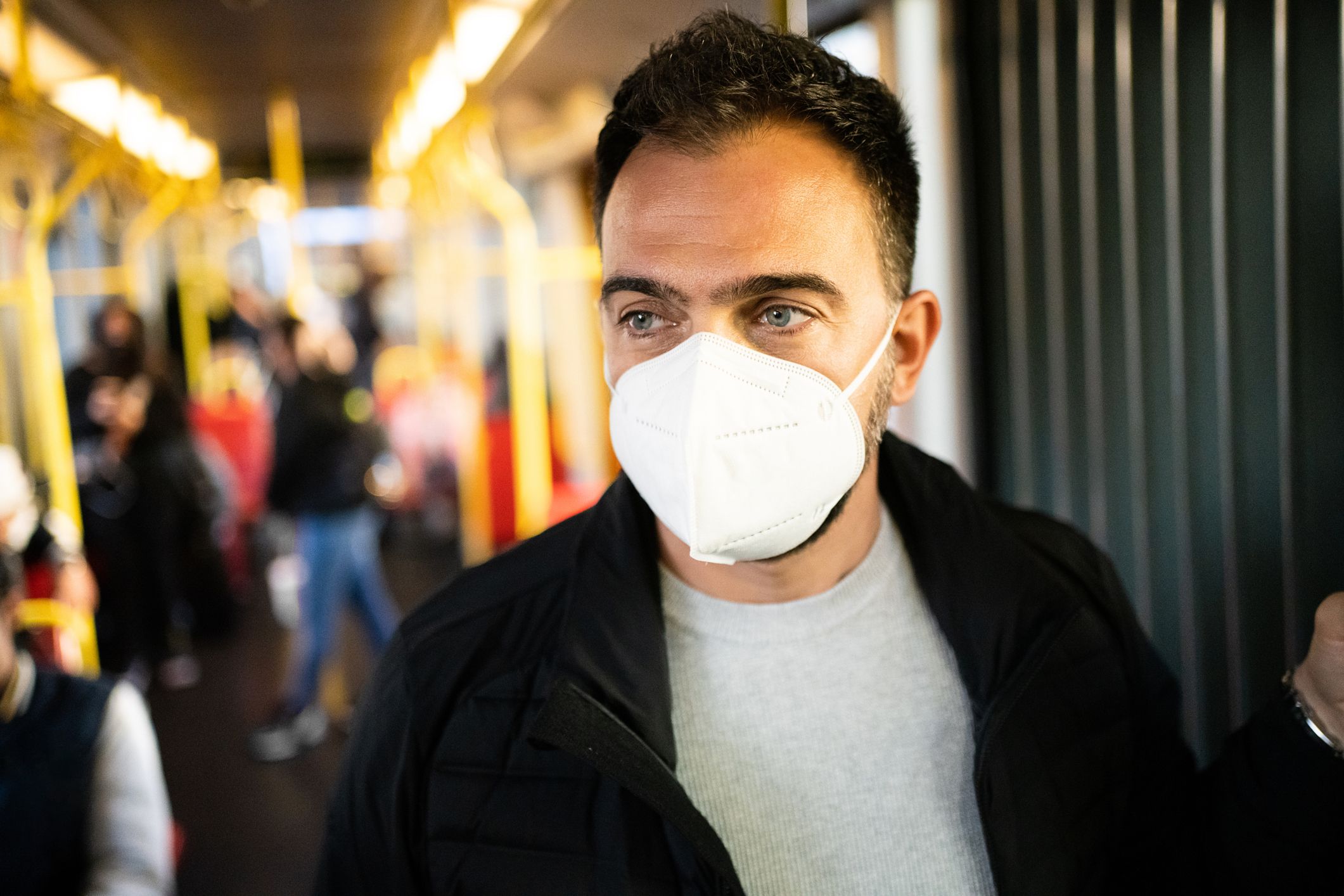 FFP2-Masken: Immer öfter wieder in der Öffentlichkeit zu sehen.