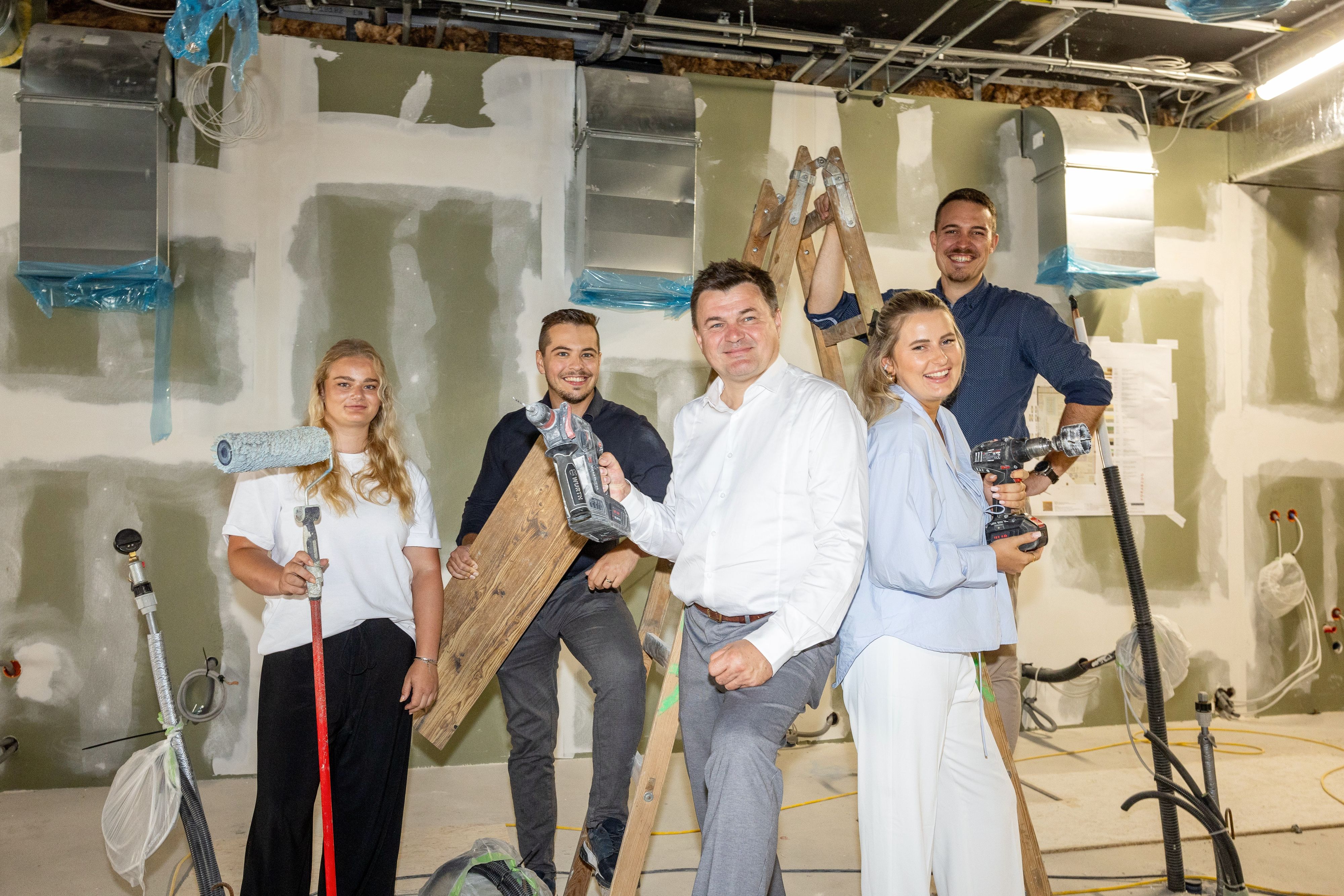 Noch ist im Amstettner City Center Baustelle. Doch im Spätsommer will hier 