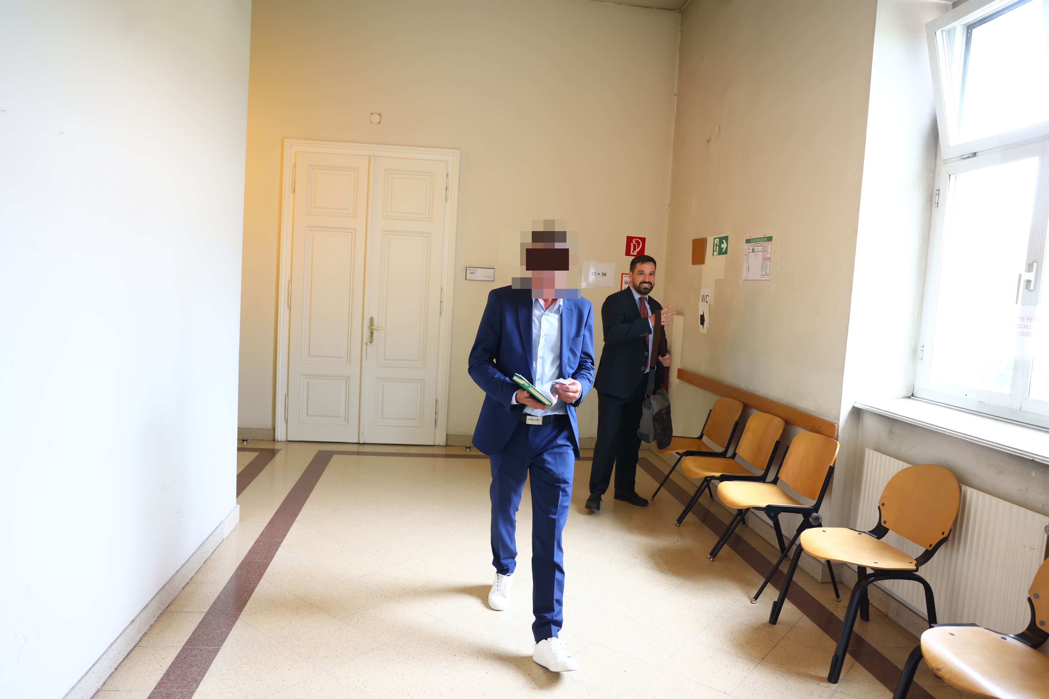 Der vom Dienst suspendierte Angeklagte kam in zivil – eine Rückkehr zum Bundesheer scheint nicht ausgeschlossen.