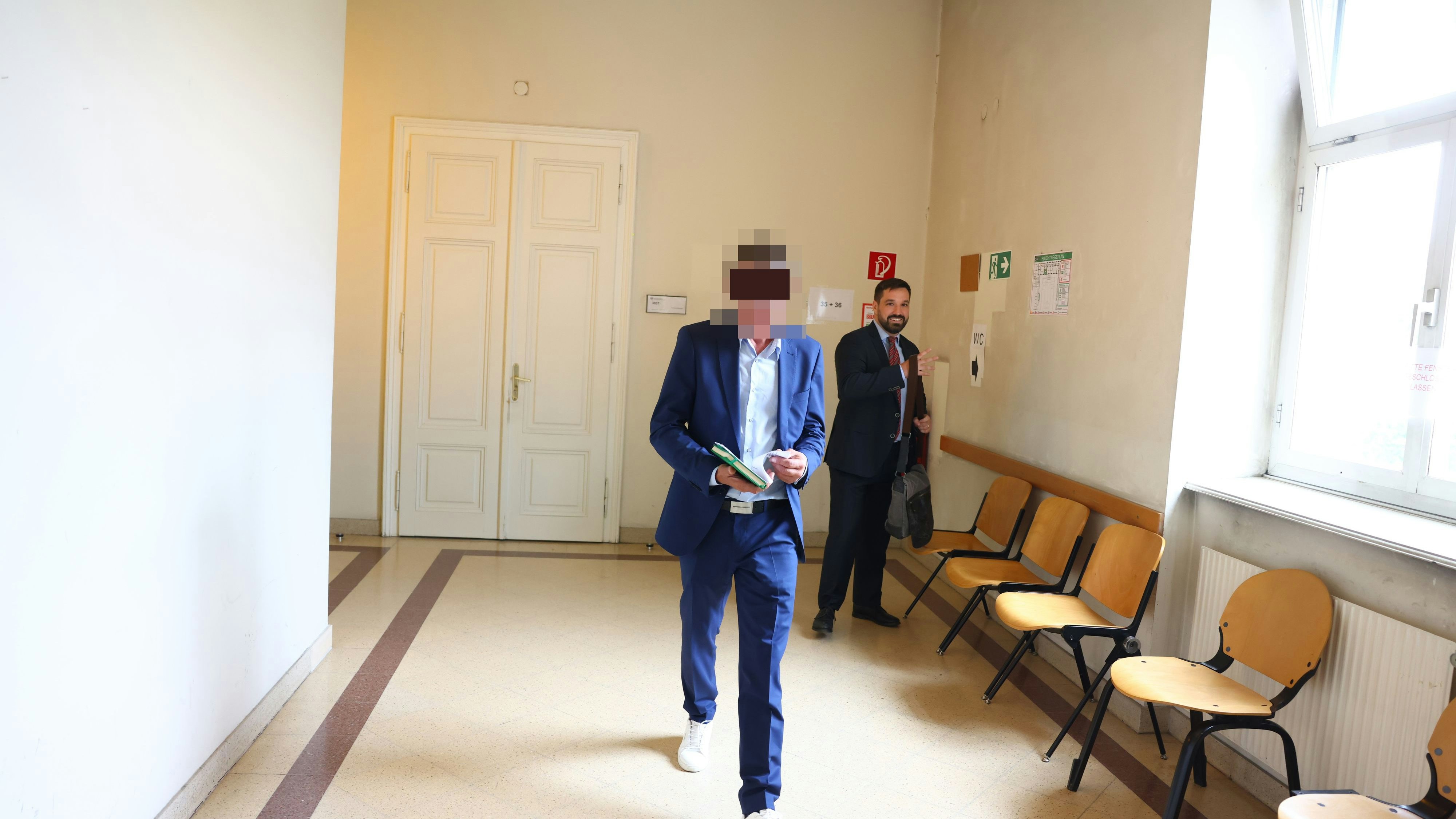 Der vom Dienst suspendierte Angeklagte kam in zivil – eine Rückkehr zum Bundesheer scheint nicht ausgeschlossen.