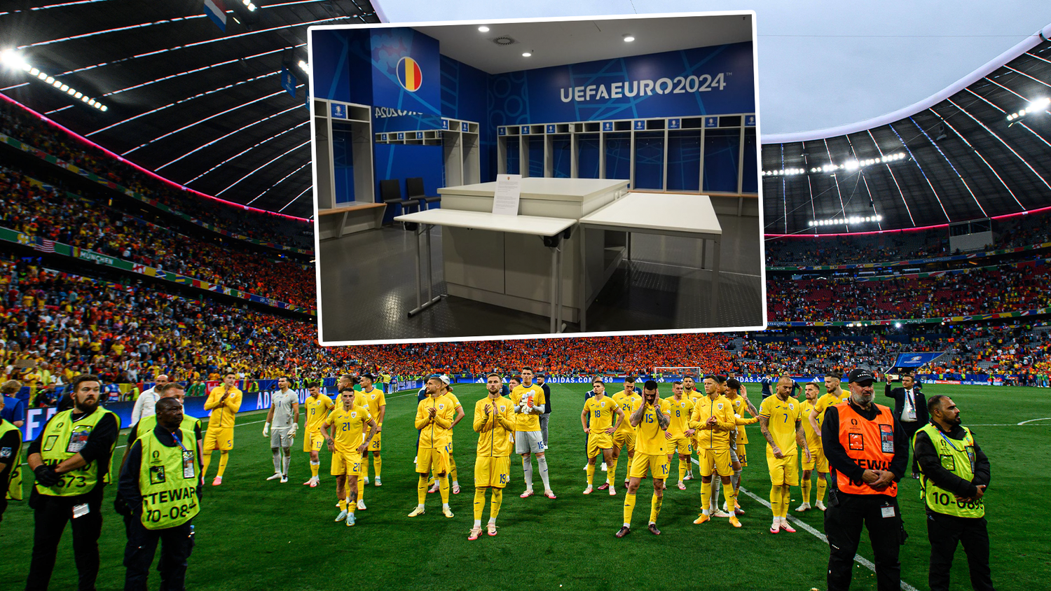 Heute.at - Rumänen hinterlassen nach EM-Aus emotionalen Brief