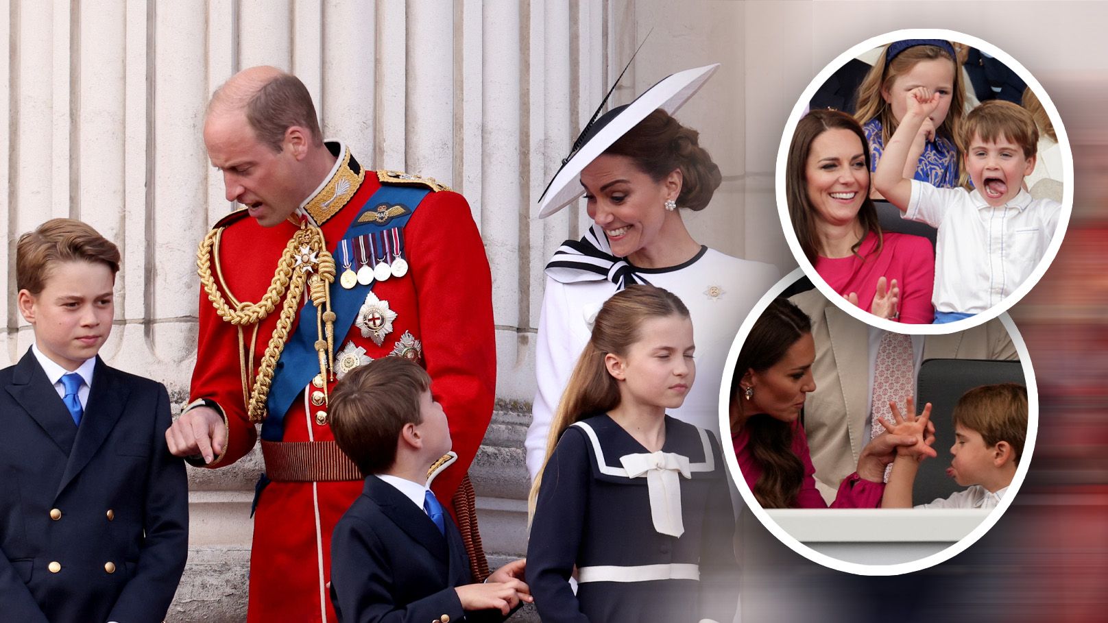 Bei öffentlichen Auftritten sind alle Augen auf Williams und Kates Kinder gerichtet.