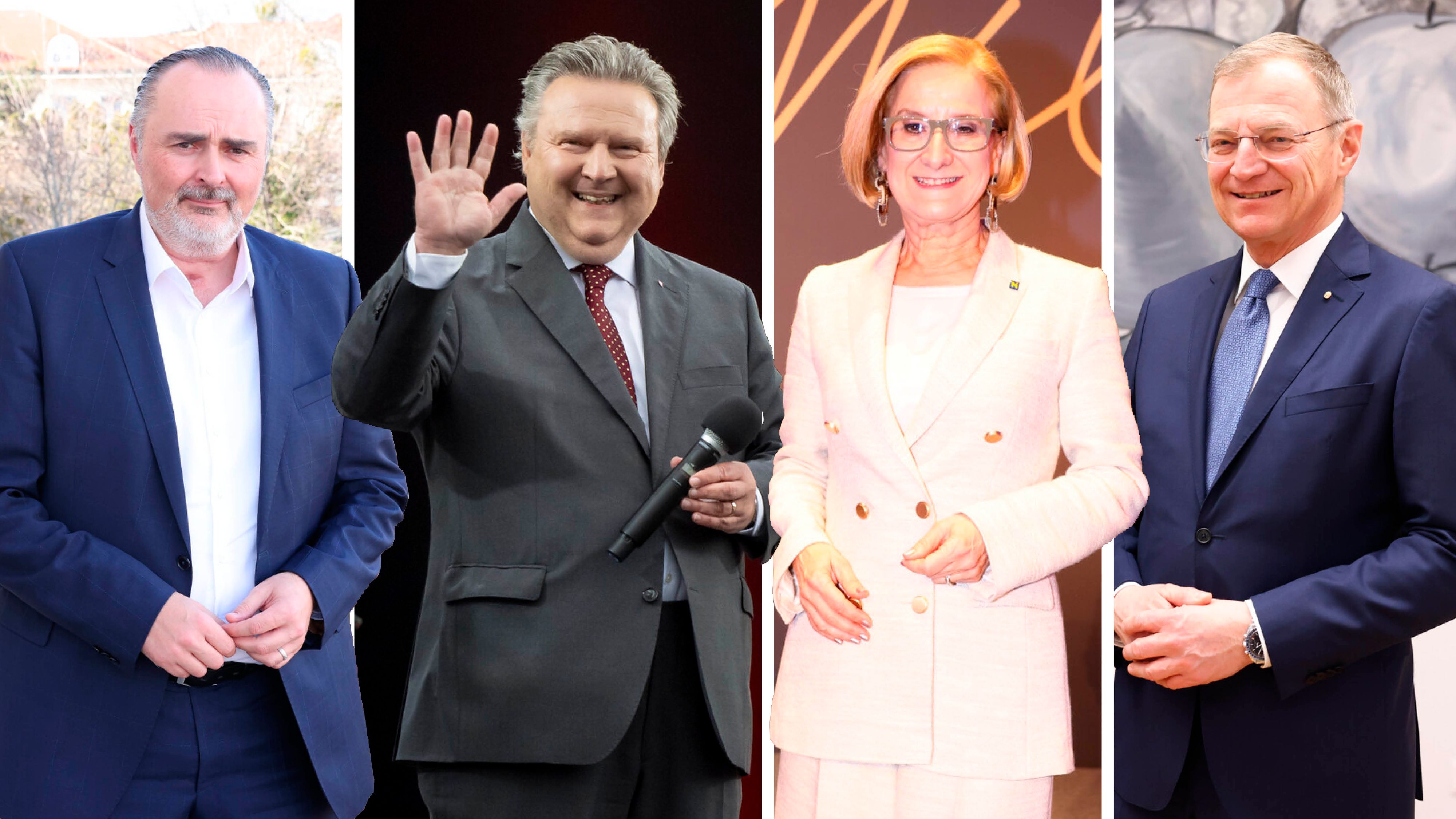 Die vier Landeshauptleute im großen 