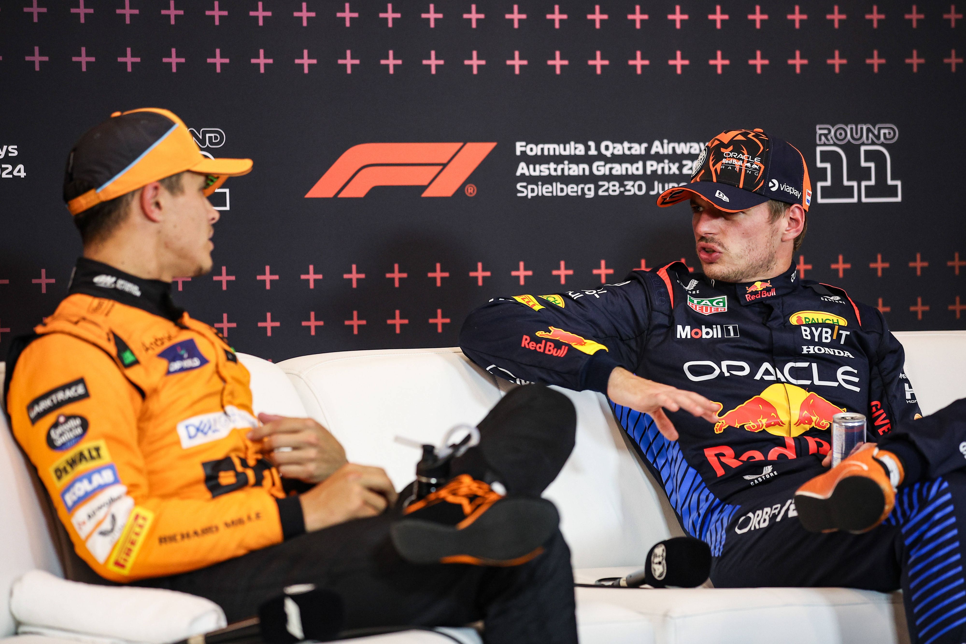 Lando Norris und Max Verstappen reden wieder miteinander.
