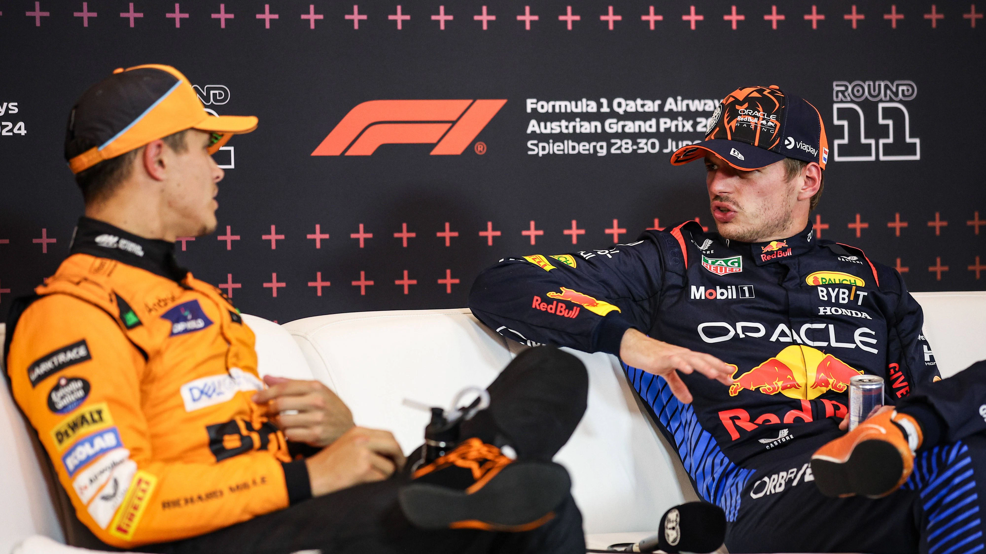 Lando Norris und Max Verstappen reden wieder miteinander.