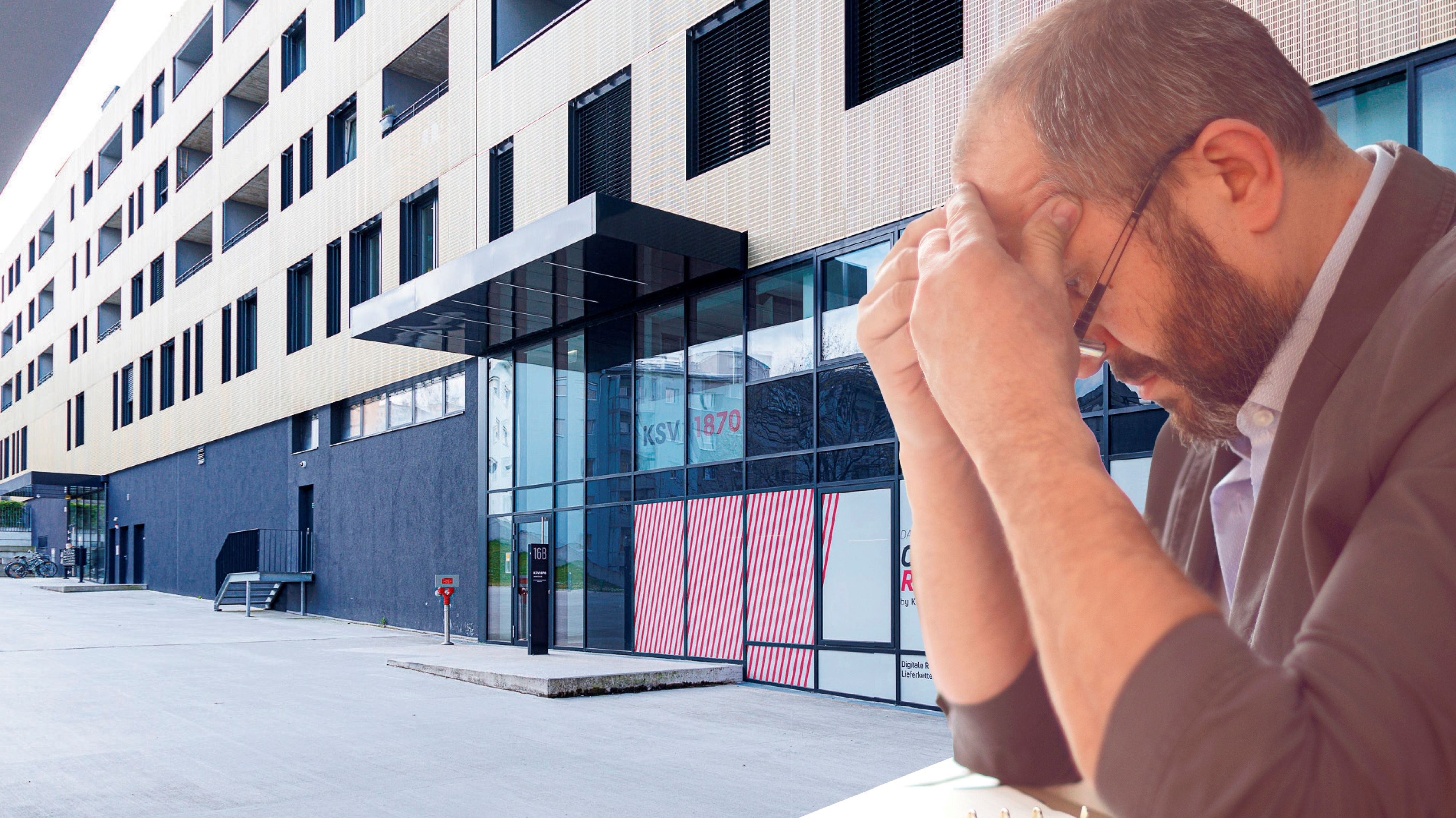 Viele sind in einer schwierigen finanziellen Situation. (Symbolbild) Links im Bild: Linzer Büro des Kreditschutzverbands