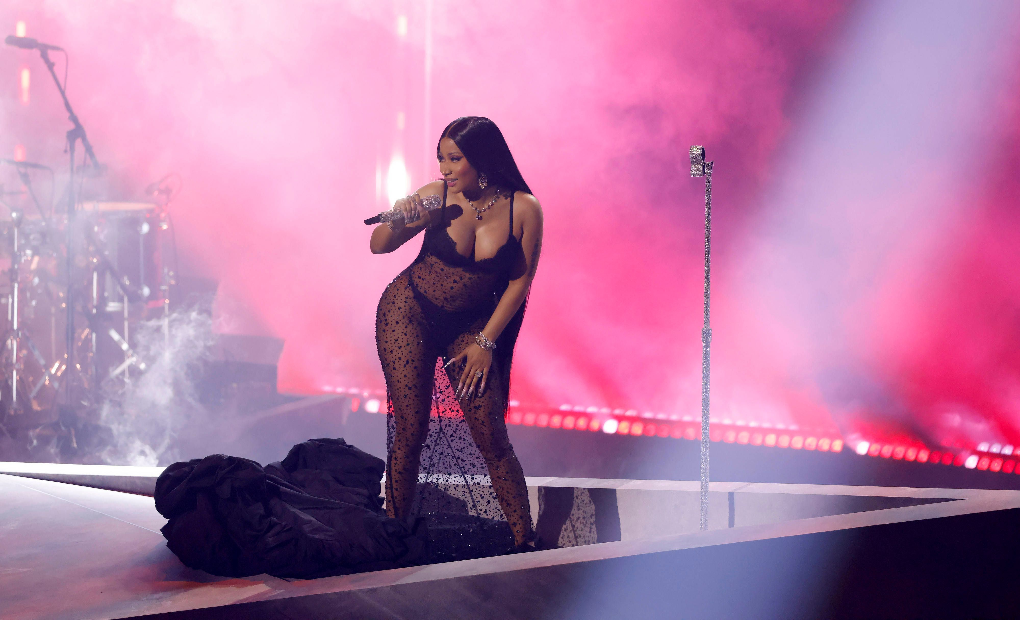 Nicki Minaj wird dem Publikum einheizen.