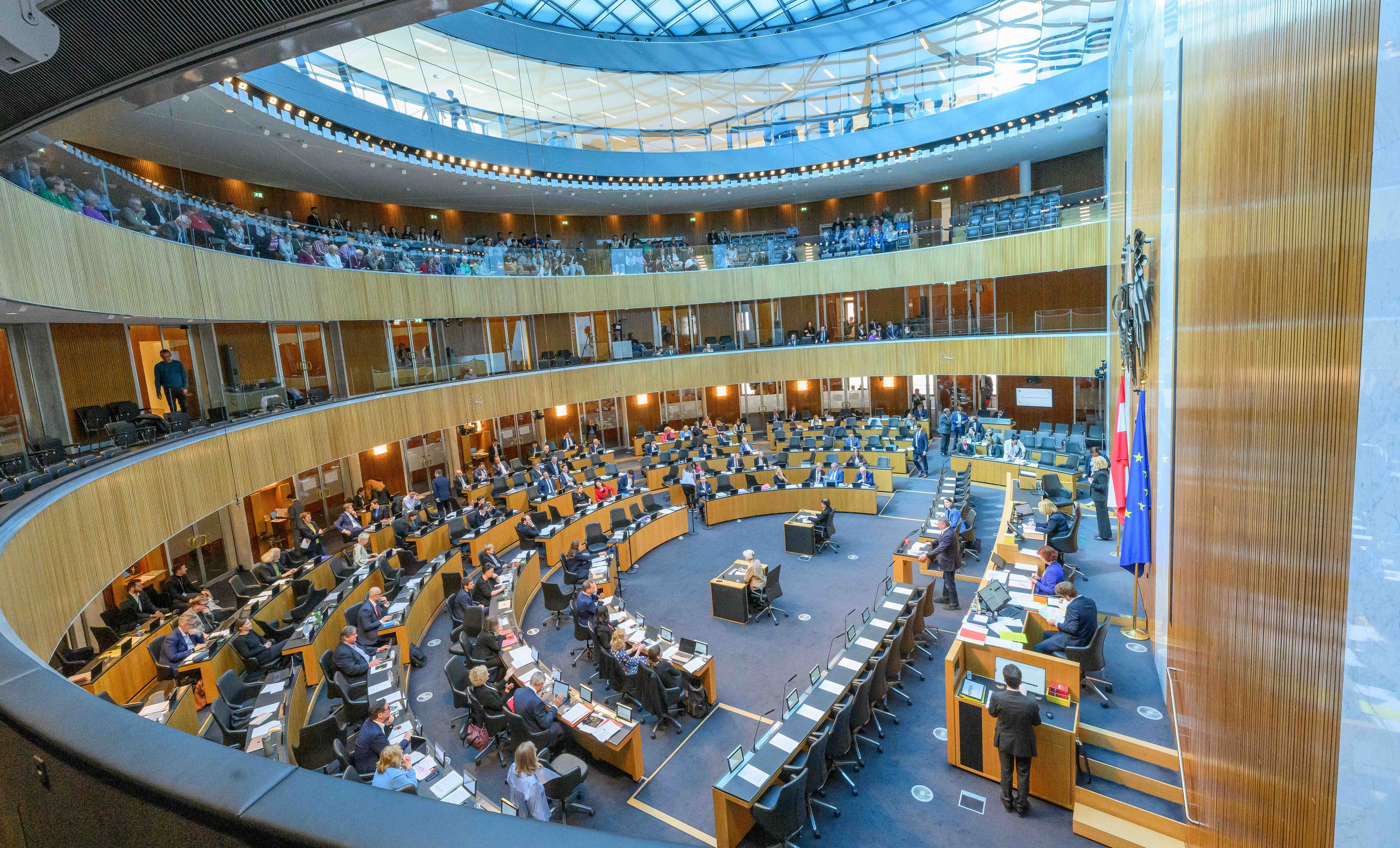 Plenarsitzung im österreichischen Nationalrat
