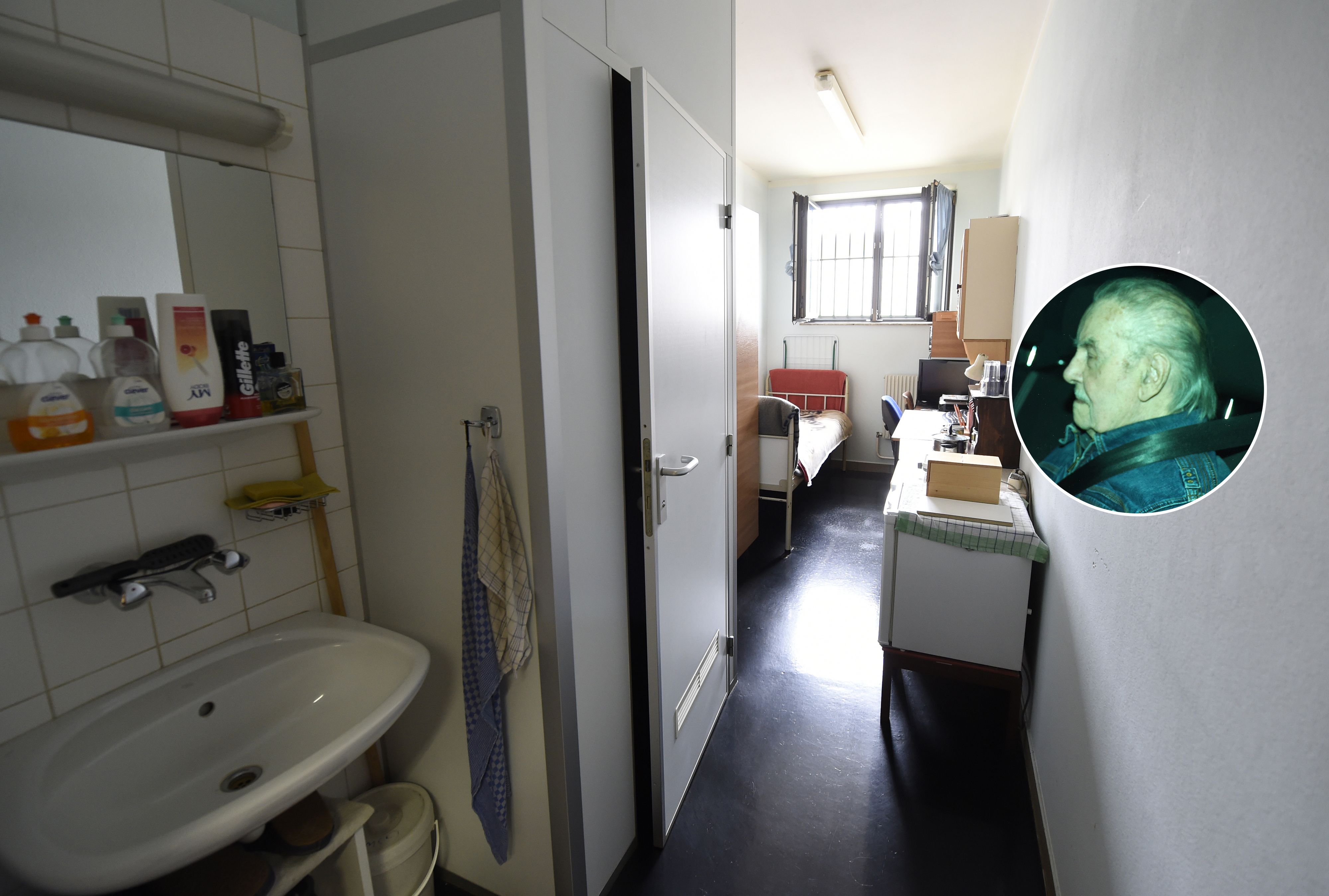 Fritzl zog in Stein nun in Zelle mit Dusche um (Symbolbild). 