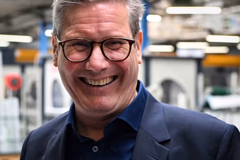 Der Labour-Vorsitzende Keir Starmer (61)