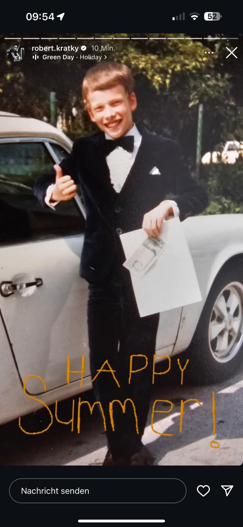 Erkannt? Robert Kratky postete dieses Foto 