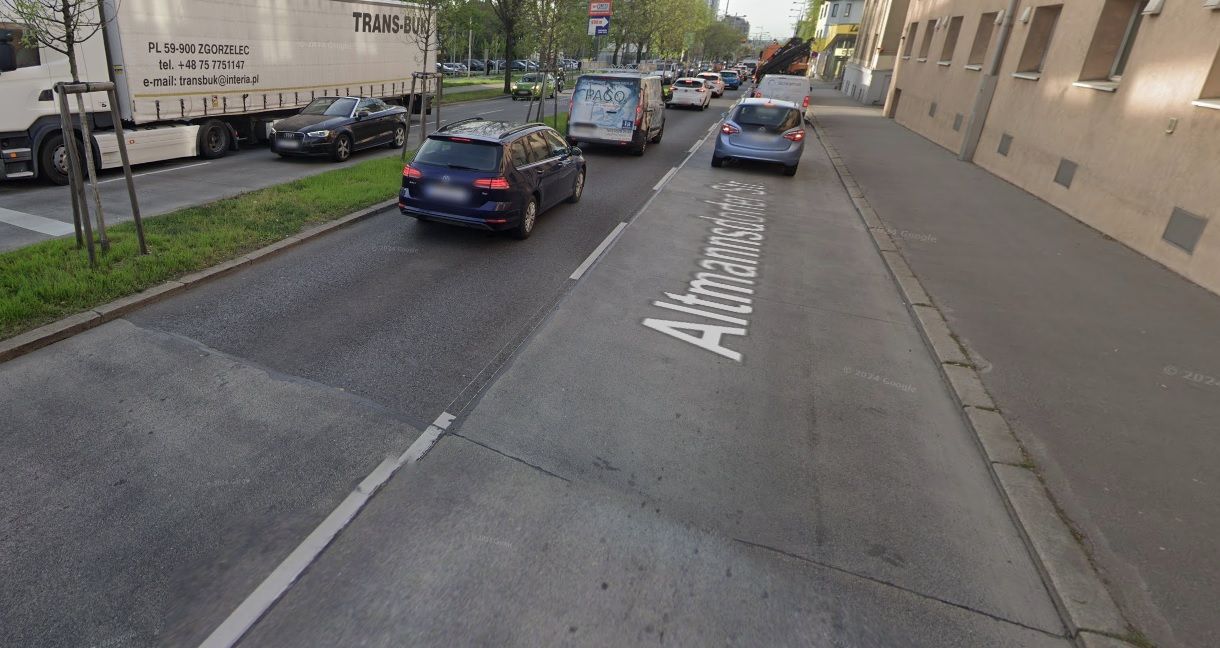 Die Altmannsdorfer Straße in Wien wird auch in den Sommermonaten ein Staumagnet sein, berfürchten Verkehrsexperten: Grund ist eine Baustelle. 