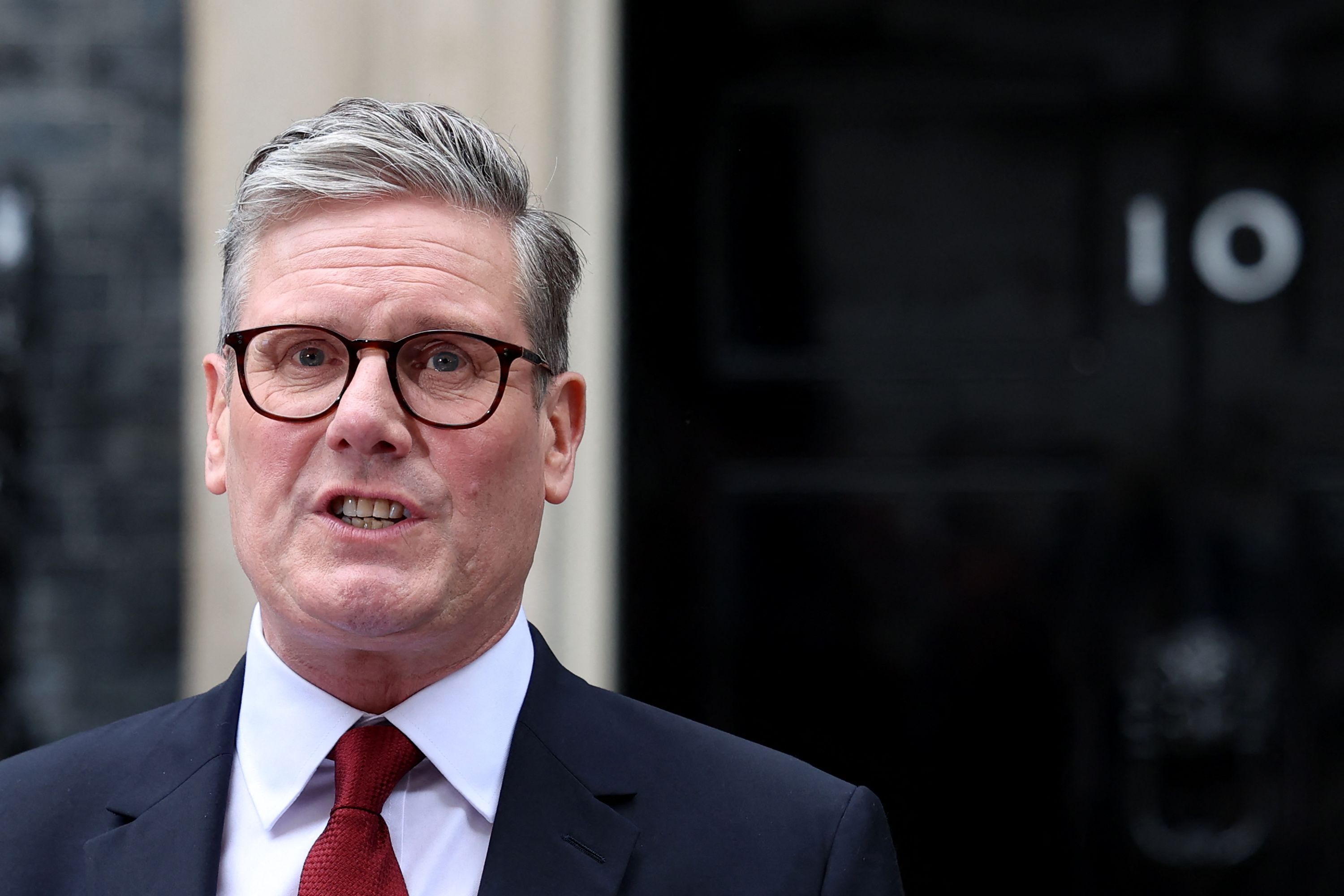 Am Freitag hielt der Labour-Politiker Keir Starmer seine erste Rede als britischer Premierminister.