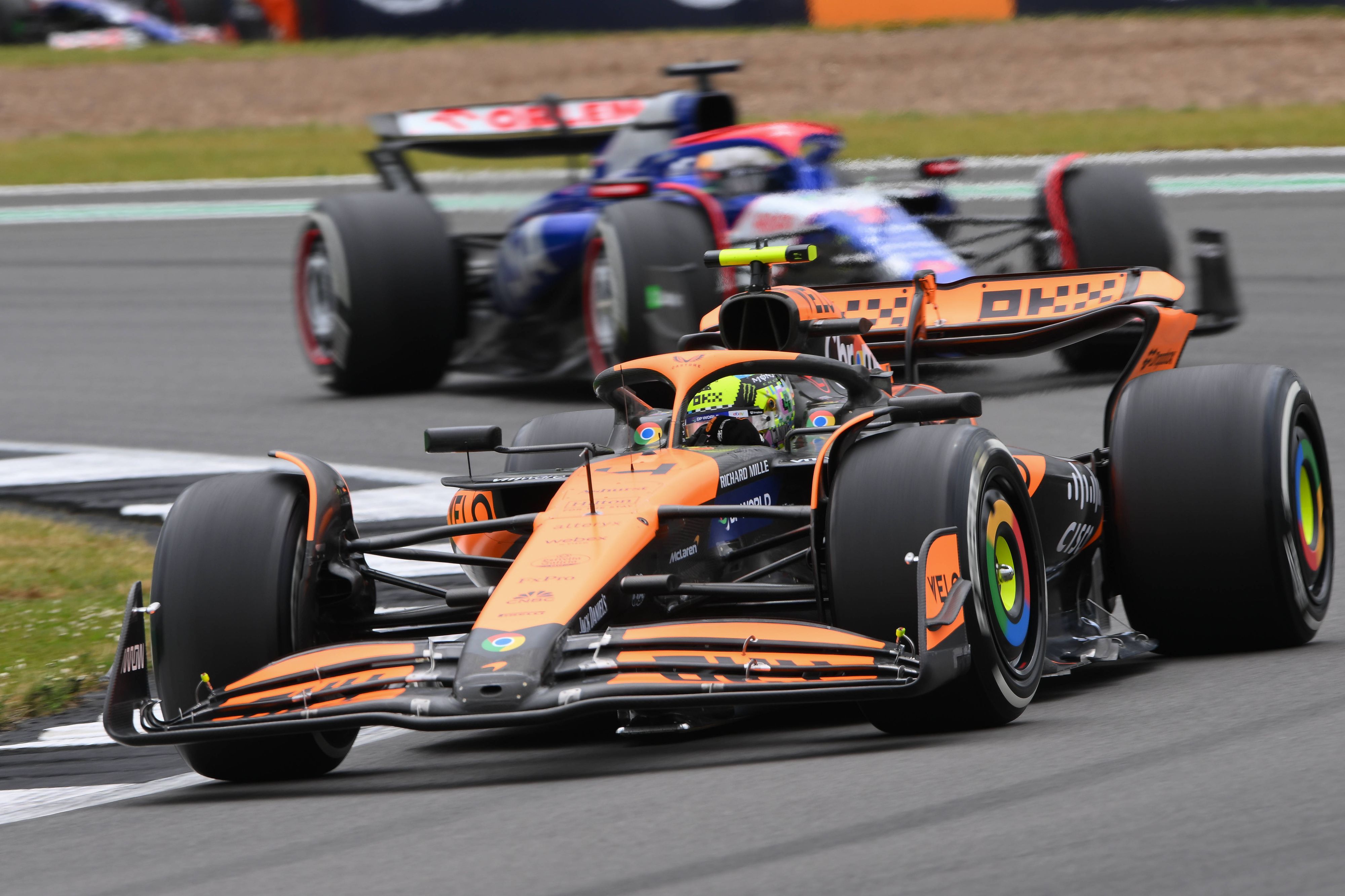 Lando Norris in Action