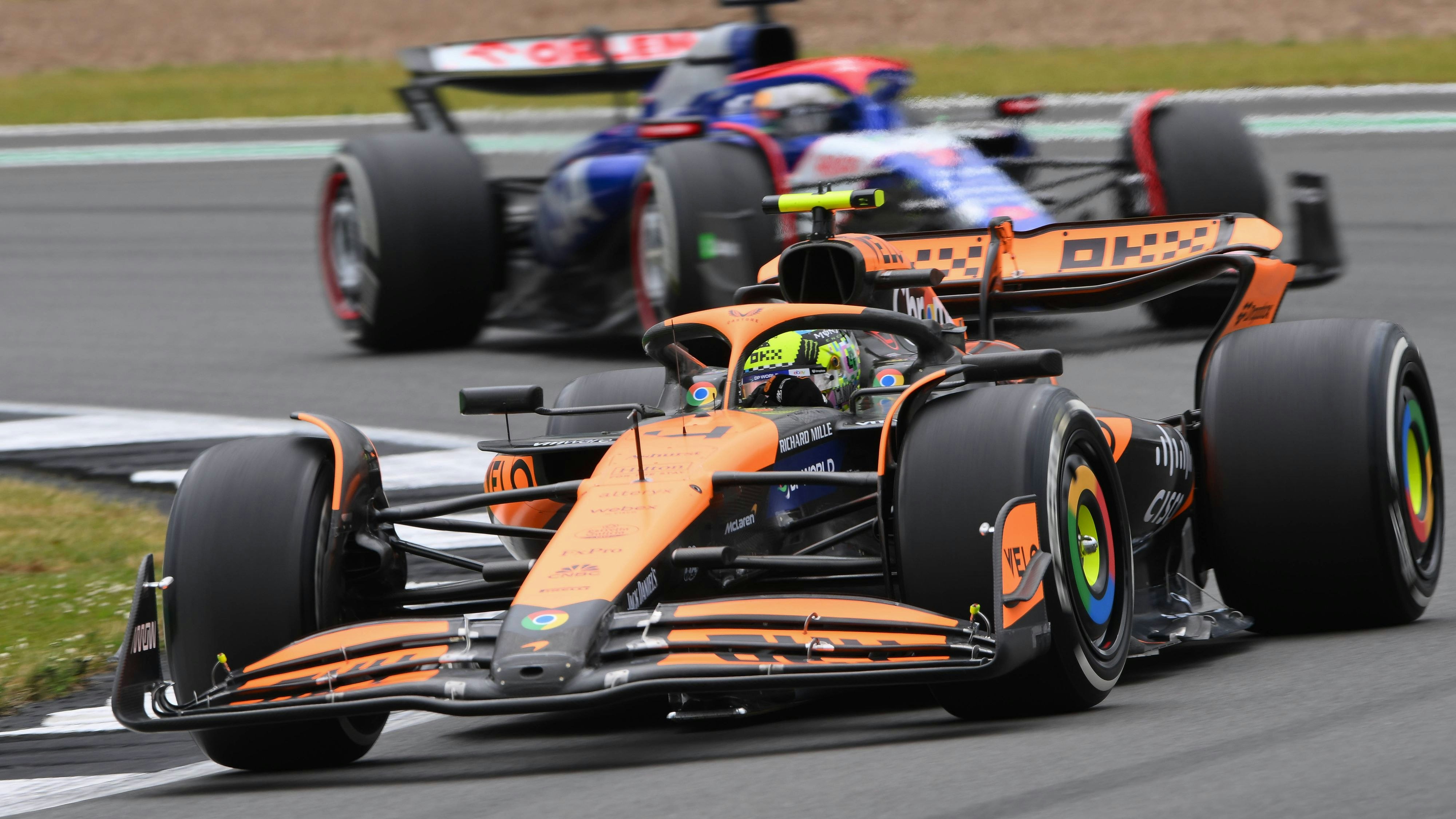 Lando Norris in Action