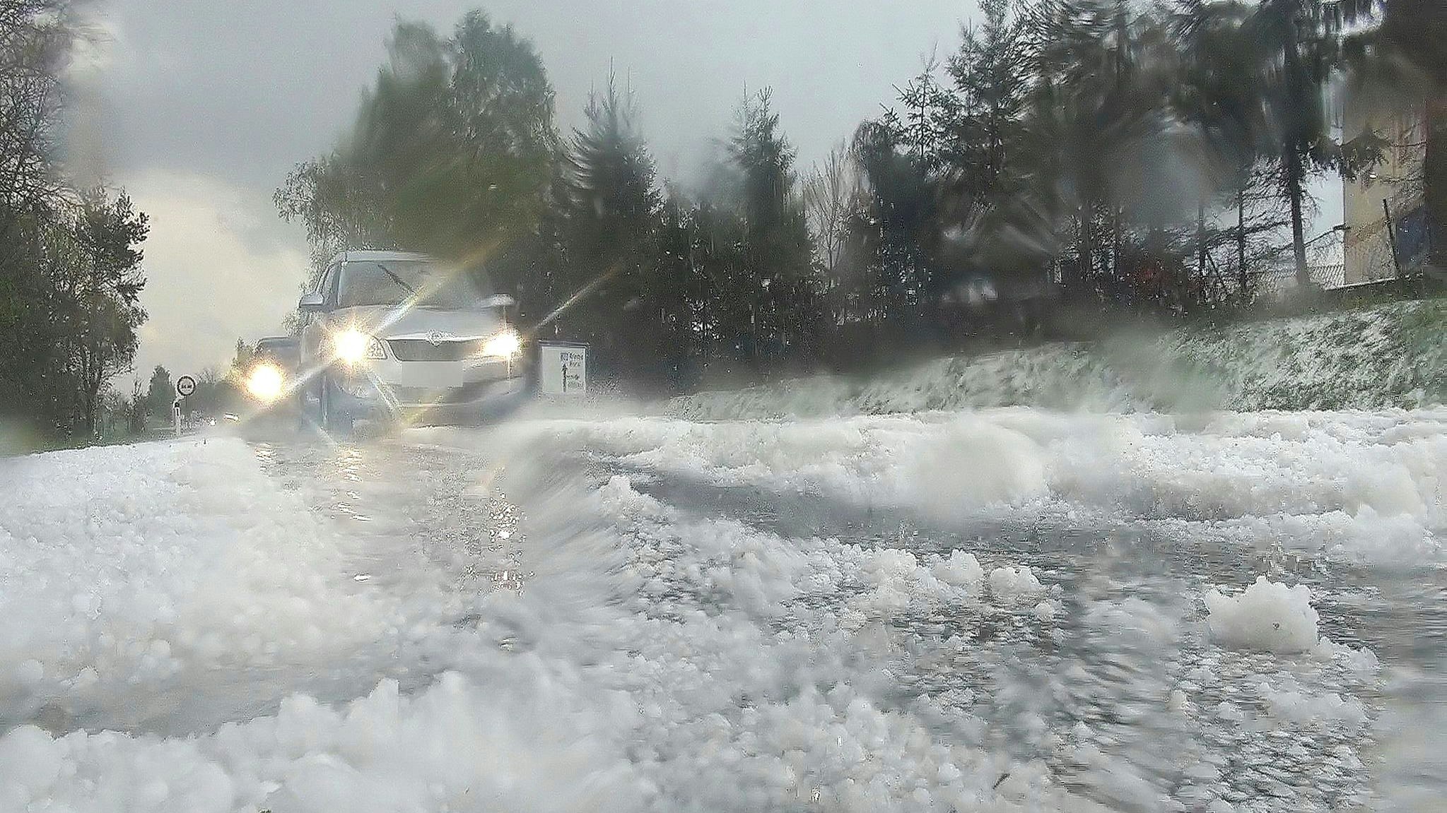 Schwere Hagelunwetter werden in den kommenden Tagen Österreich heimsuchen.