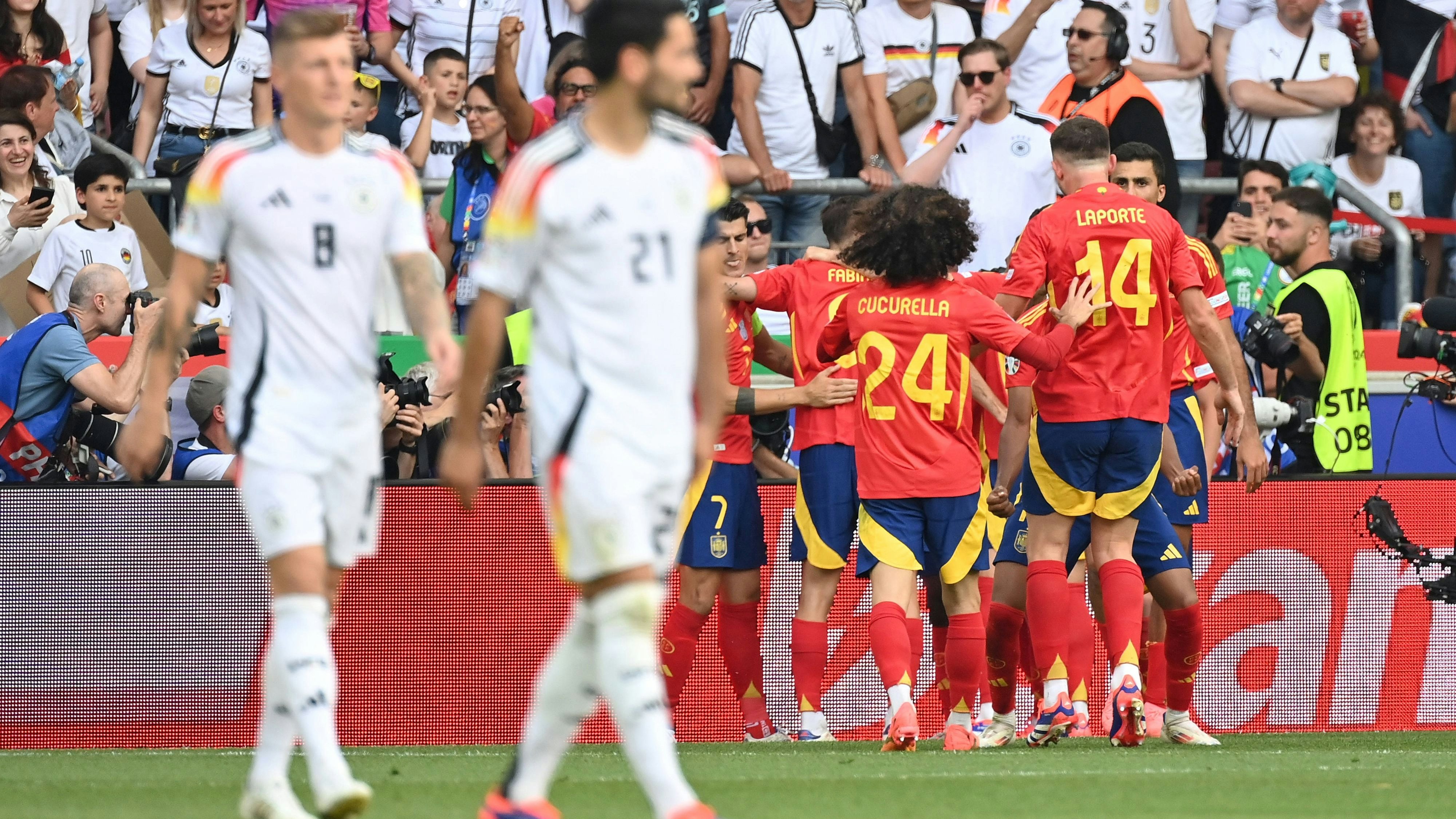 Spanien jubelt, Deutschland ist ausgeschieden