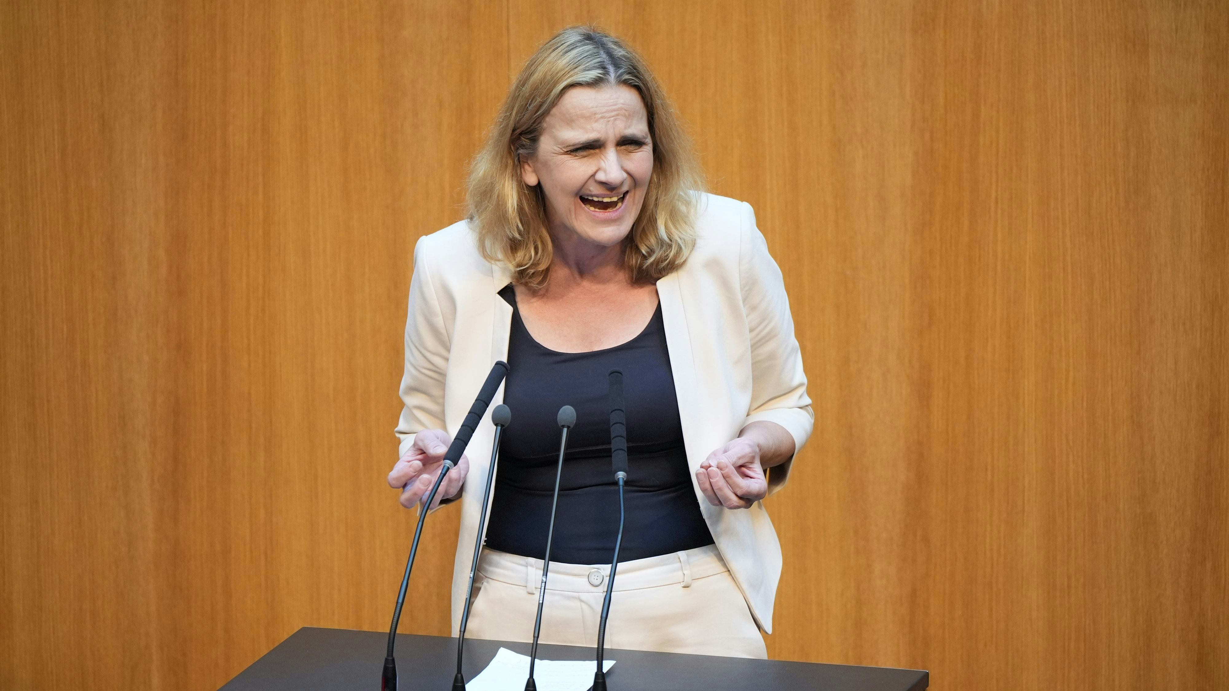 "Dieses Parlament ist im Chaos": Dagmar Berlakovich (FPÖ) übertreibt vielleicht leicht