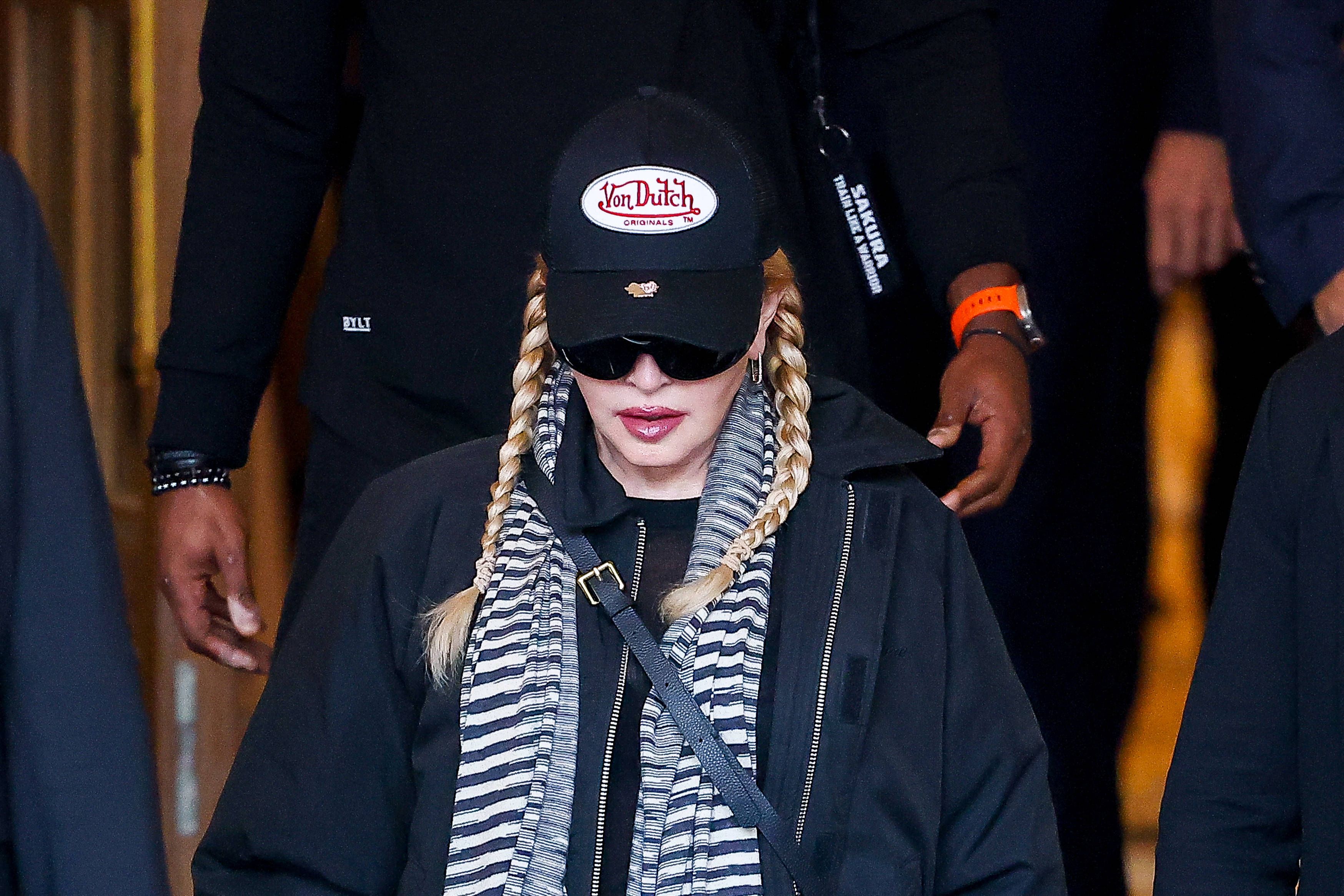 Madonna war gerade auf großer Welttournee.