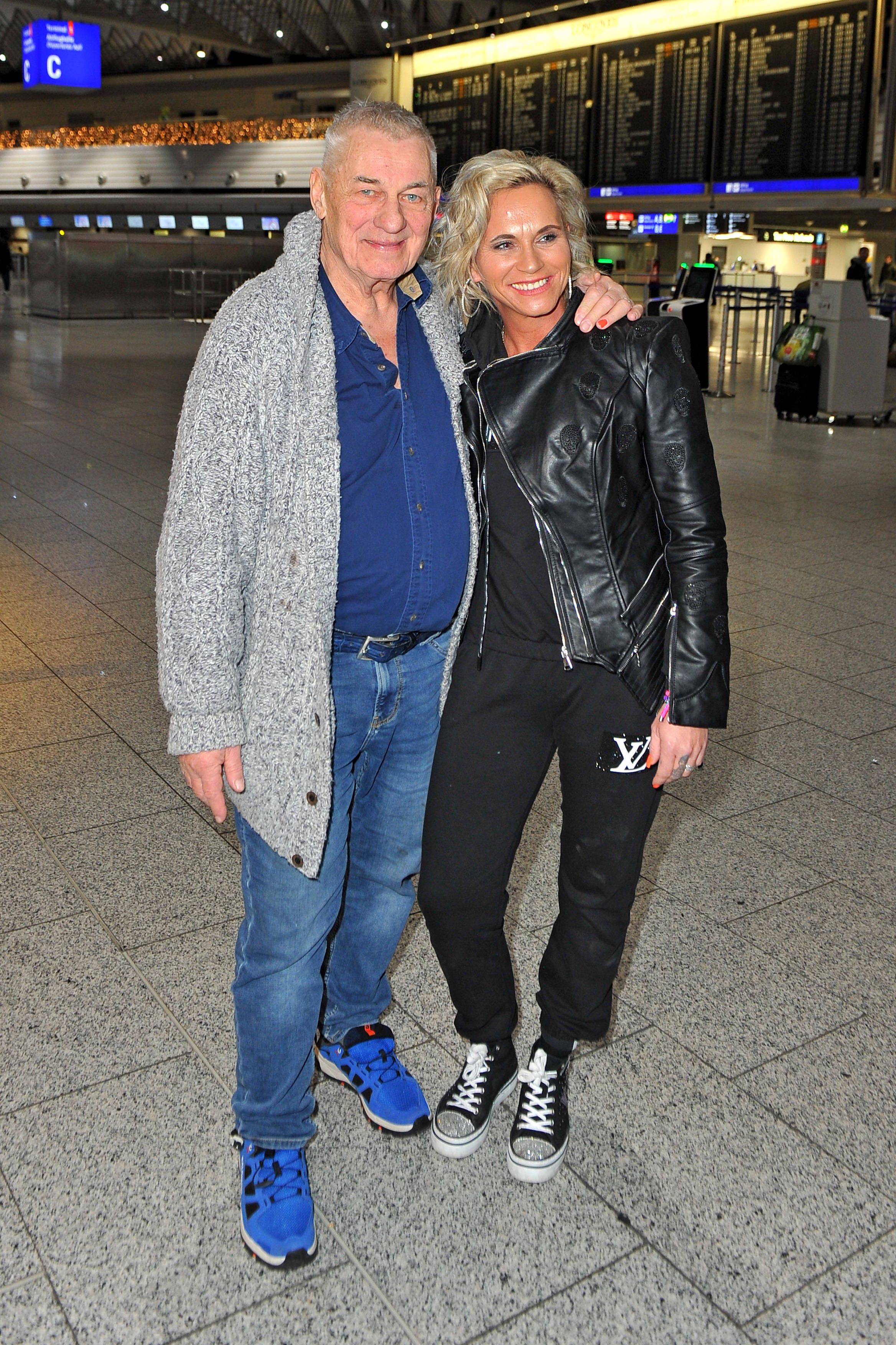 Heinz Hoenig mit seiner Frau Annika Kärsten-Hoenig.