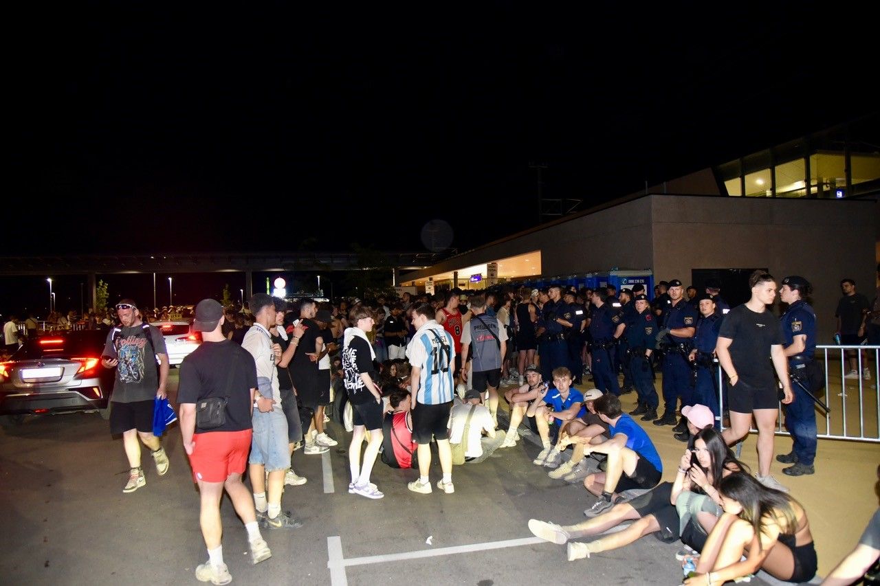 Am Festival regierte pures Chaos.