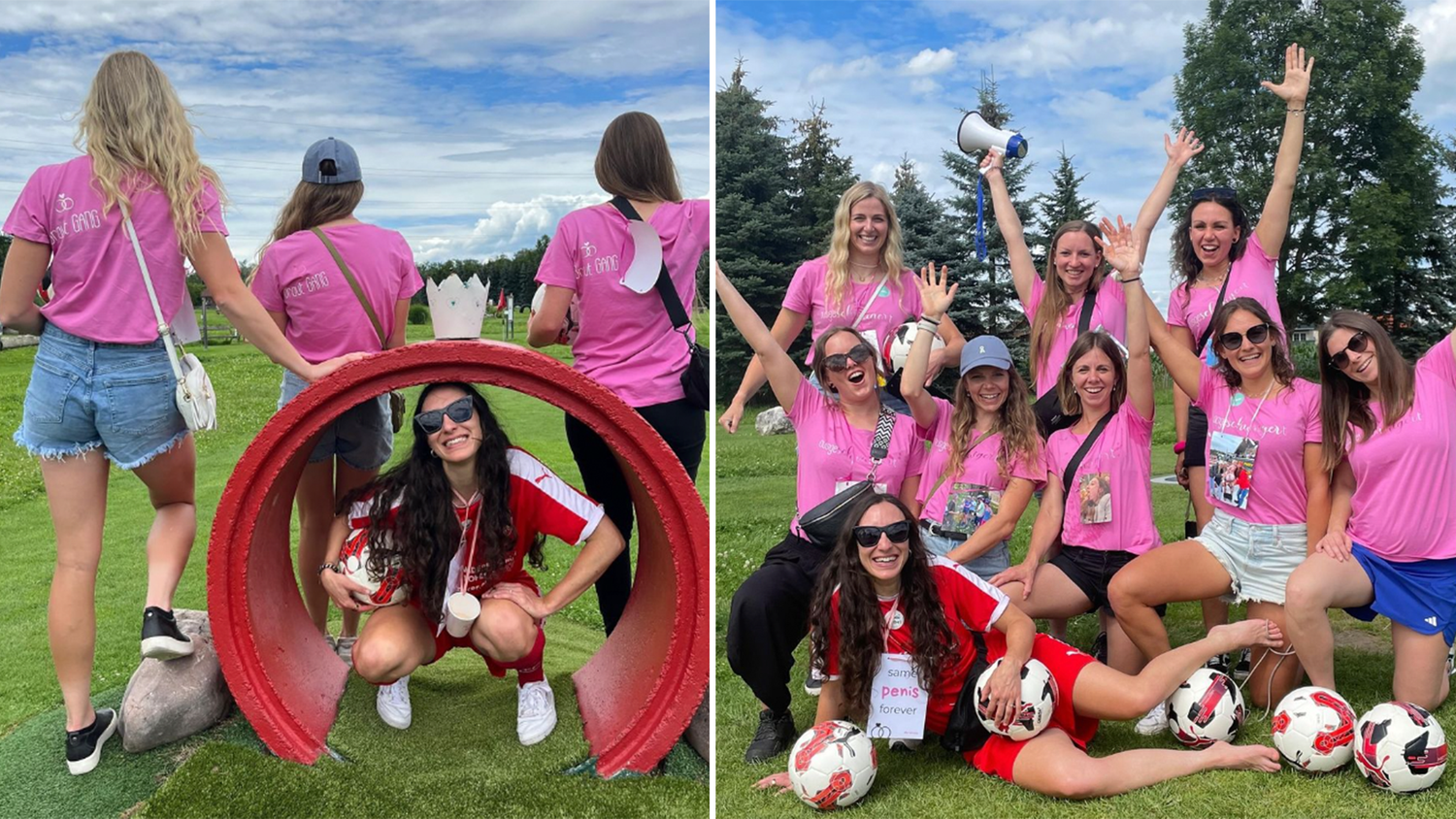 Julia Schwaiger genoss ihr Poltern am 