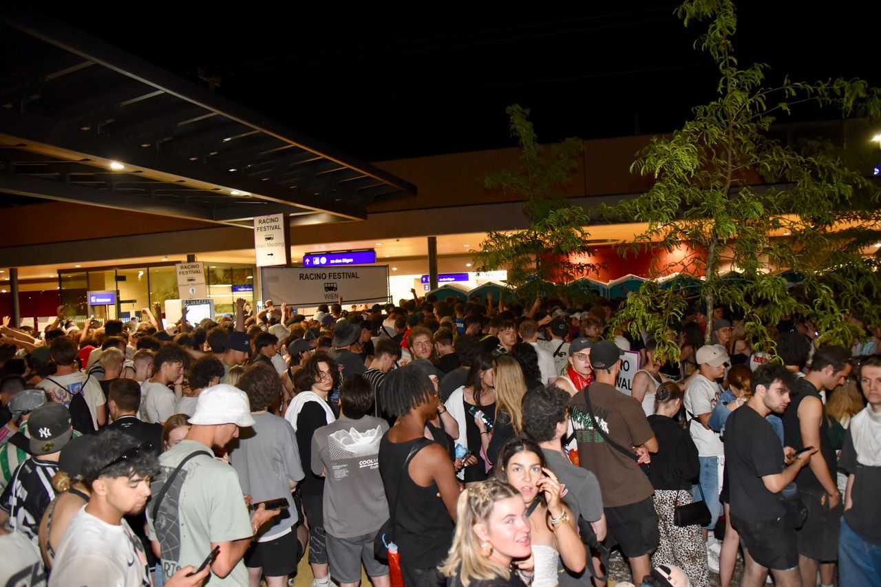 Abreise-Chaos bei Hip-Hop-Festival