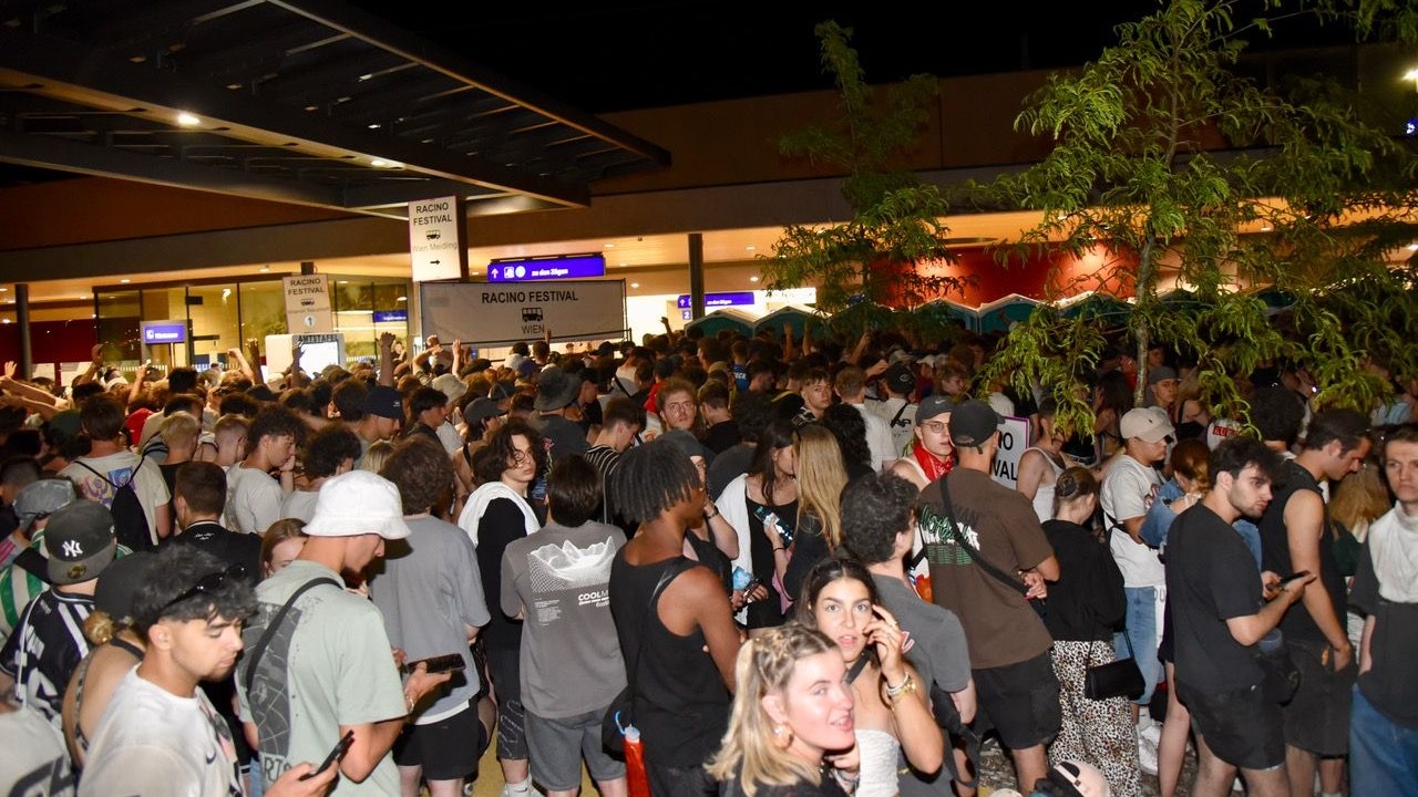 Abreise-Chaos bei Hip-Hop-Festival
