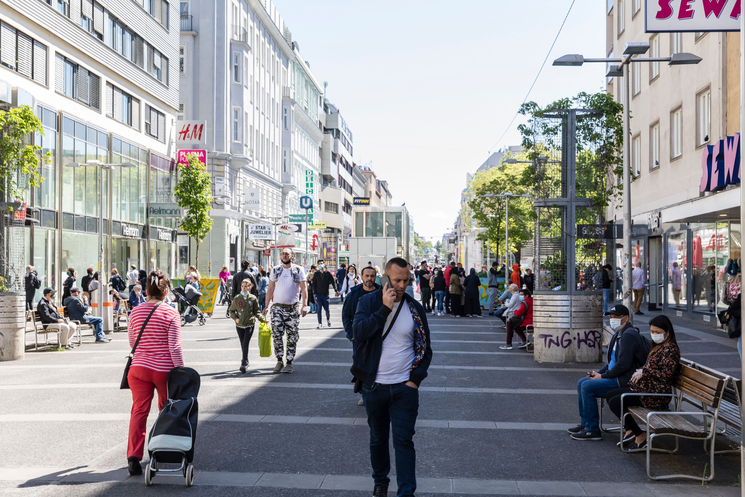 In Wien ist der Anteil der Menschen mit Geburtsort im Ausland mit mehr als 40 % am höchsten.