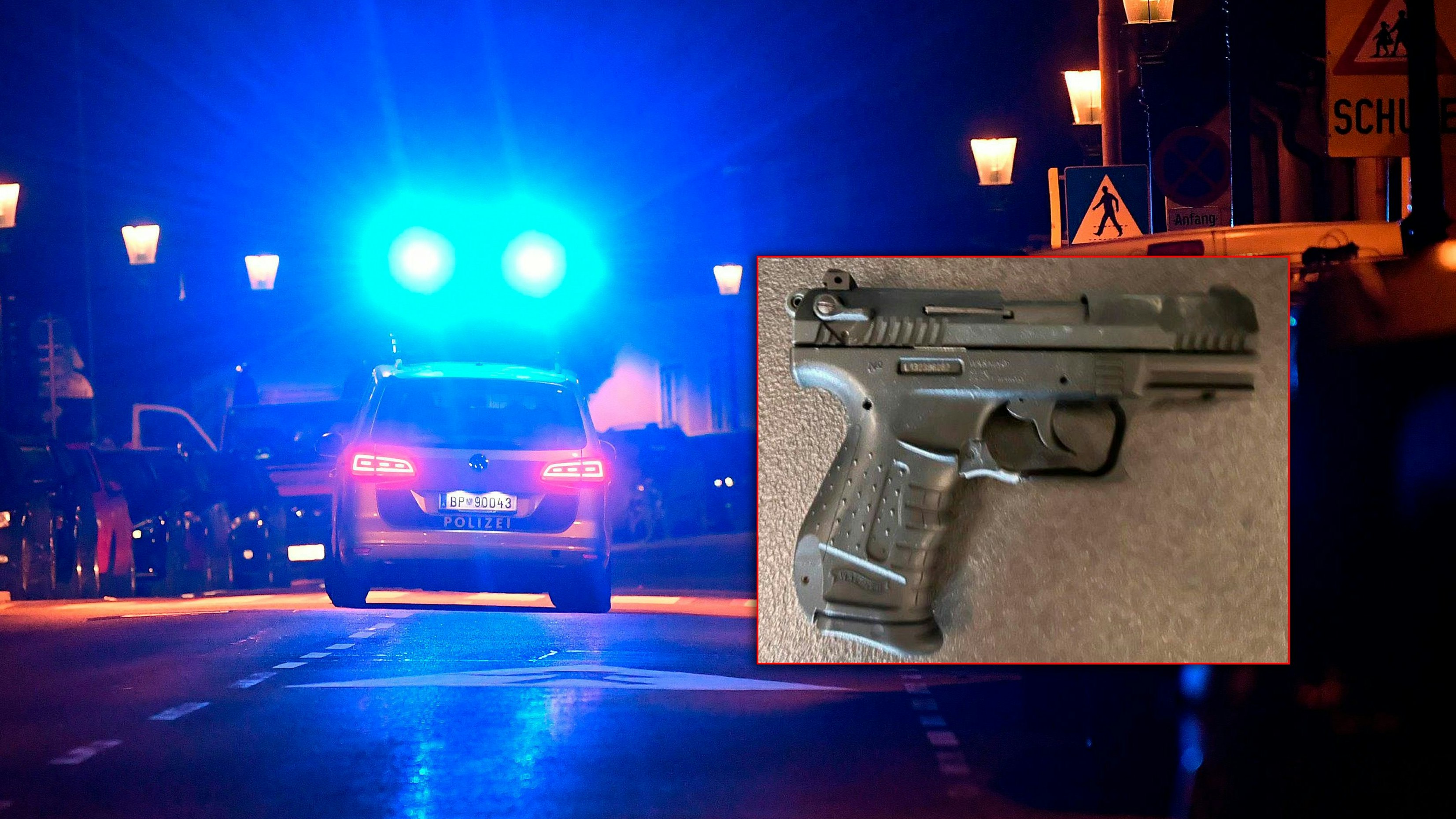 Diese Waffe stellte die Polizei sicher.