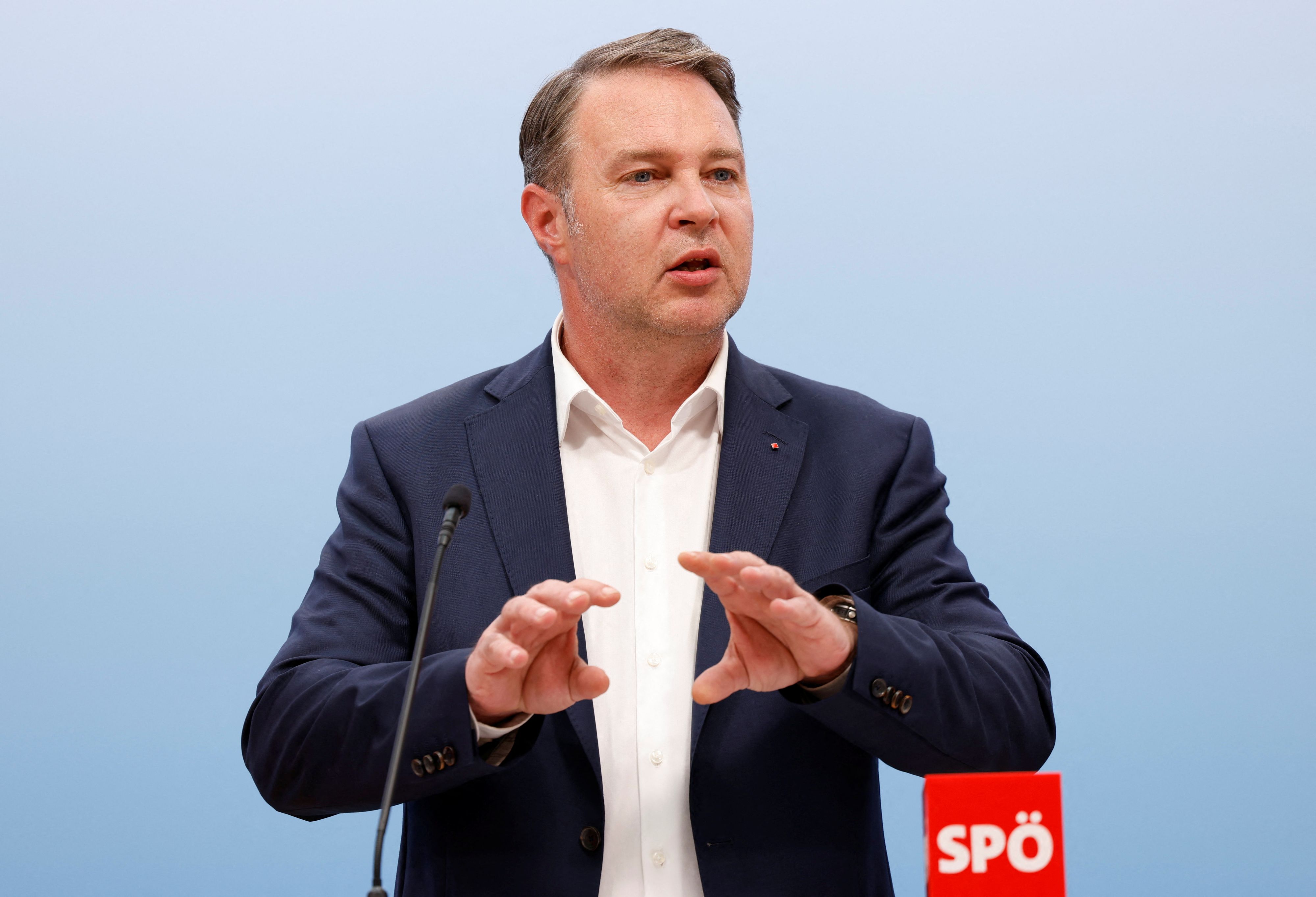 Andreas Babler gratuliert dem linken Bündnis Nouveau Front Populaire zum Wahlerfolg.