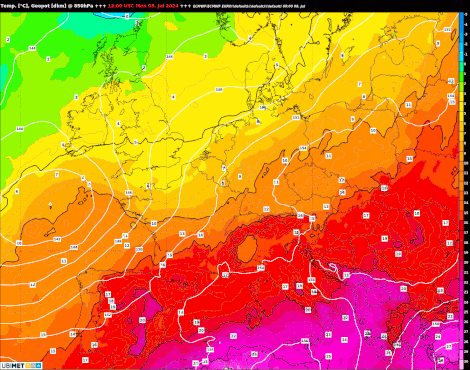 Erst die Hitze, dann knallt es: In der feucht-warmen Luft bilden sich heftige Gewitter mit Unwetterpotenzial.